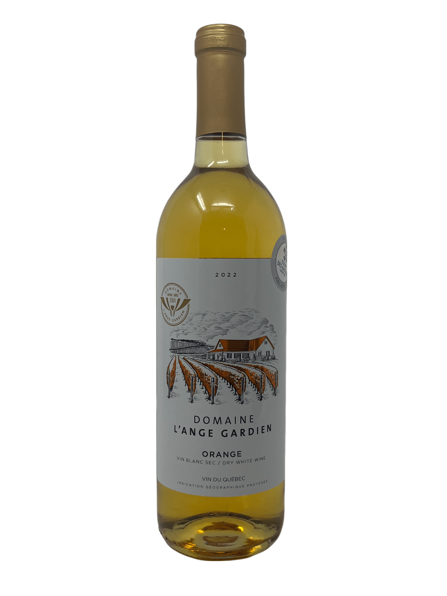 Domaine de l'Ange Gardien vin Orange 2022 - Vin orange du Domaine l'Ange Gardien