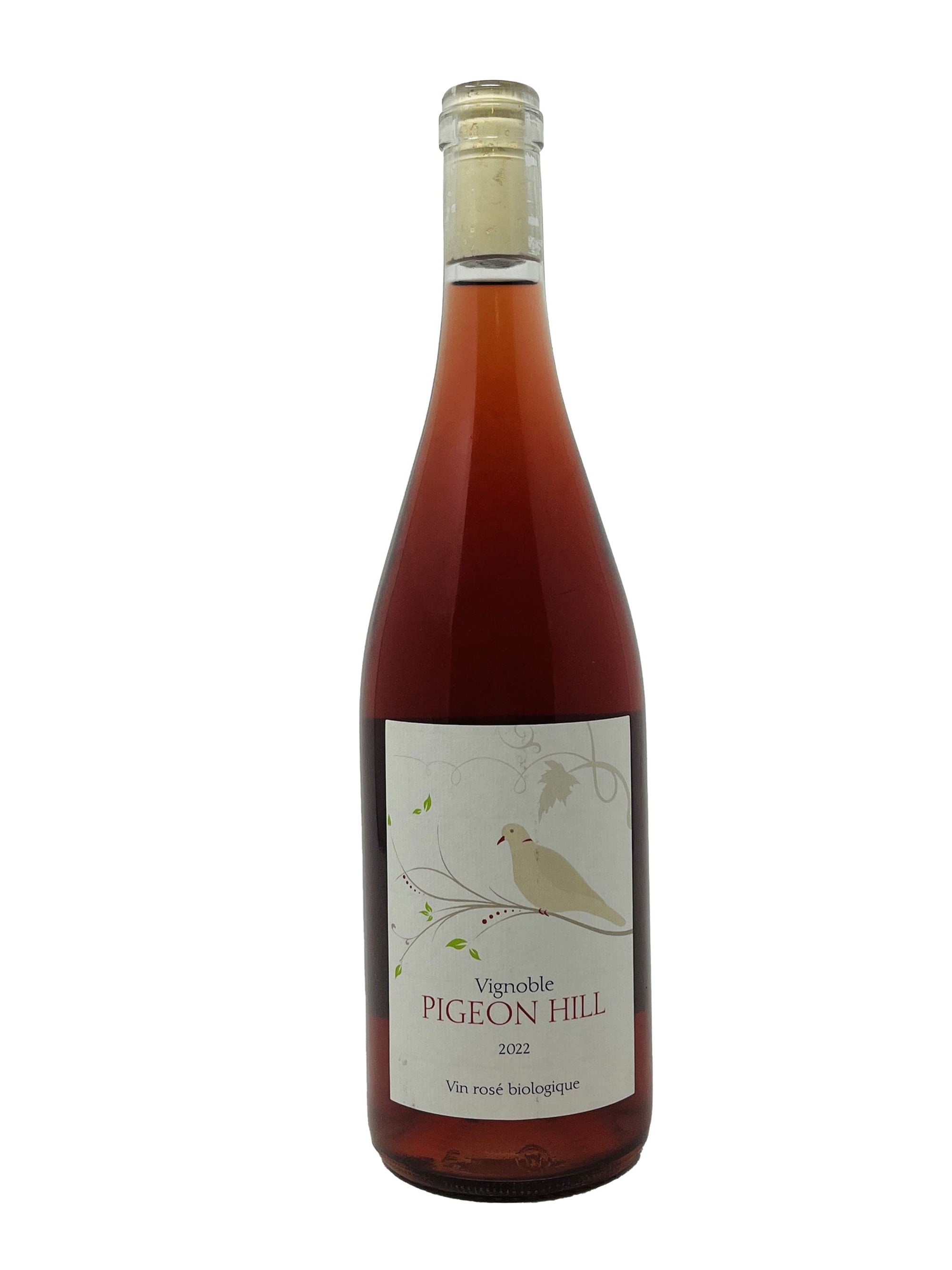 Vignoble Pigeon Hill vin Rosé 2022 - Vin rosé biologique du Vignoble Pigeon Hill