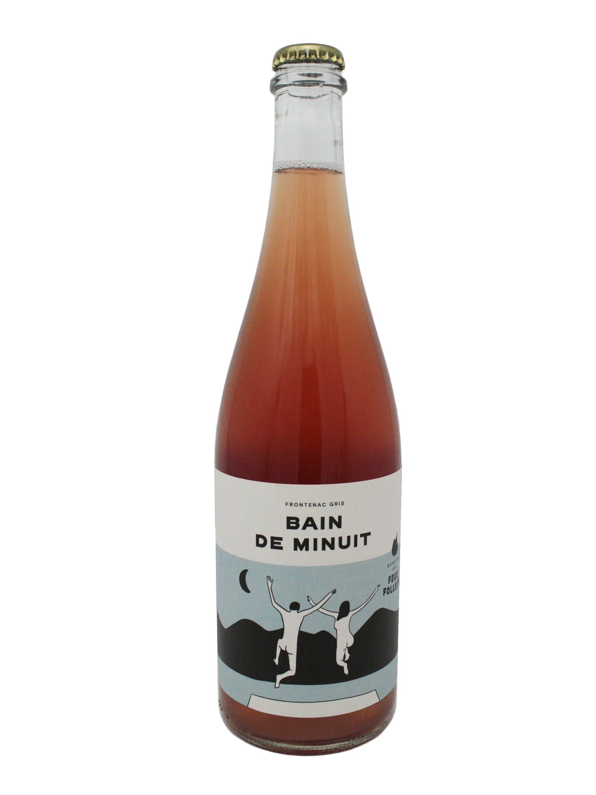 Domaine des Feux Follets vin Bain de Minuit - Pet-Nat Rosé du Domaine des Feux Follets