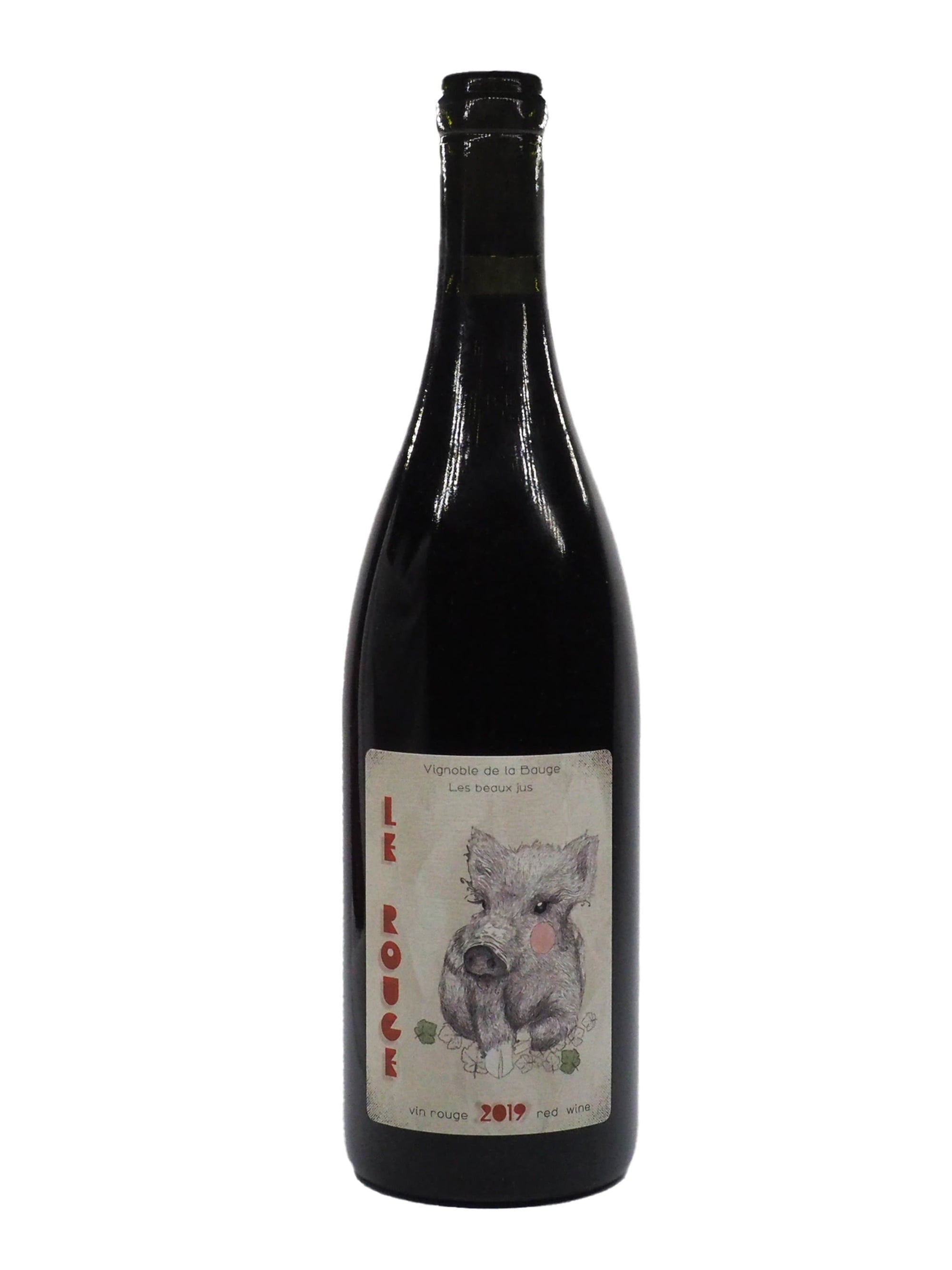 Vignoble de La Bauge vin Beau-jus Rouge - Vin rouge du vignoble de La Bauge