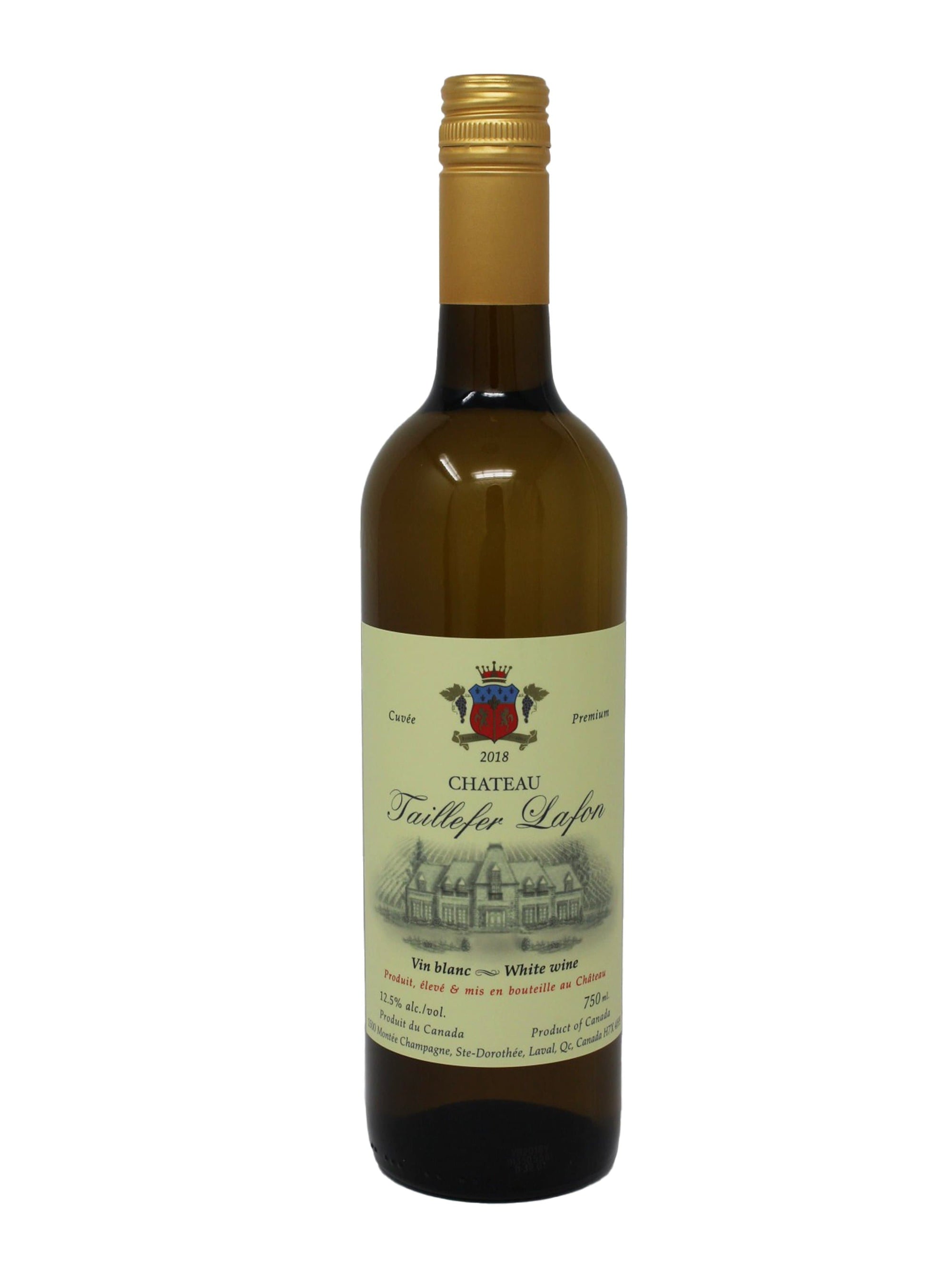 Château Taillefer-Lafon vin Blanc 2018 - Vin blanc du Vignoble Château Taillefer Lafon