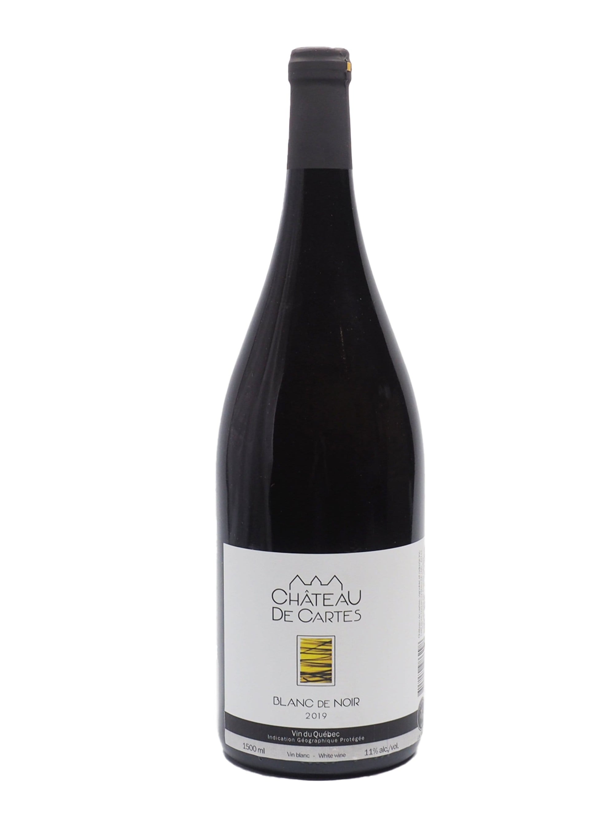 Blanc de noir 2019 - Vin blanc en format Magnum du Vignoble Château de Cartes