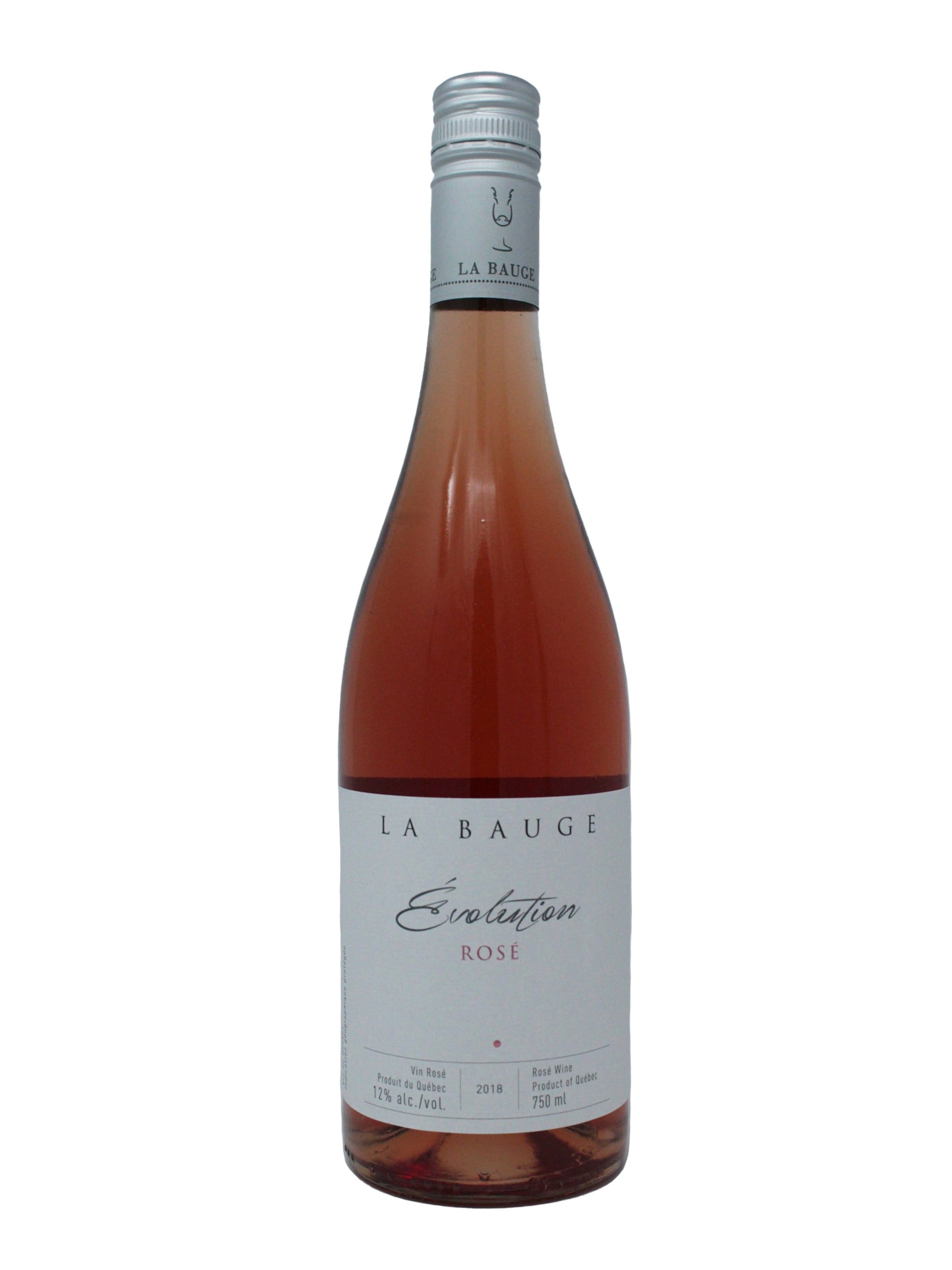 Vignoble de La Bauge vin Évolution Rosé Filtré - Vin rosé du Vignoble La Bauge