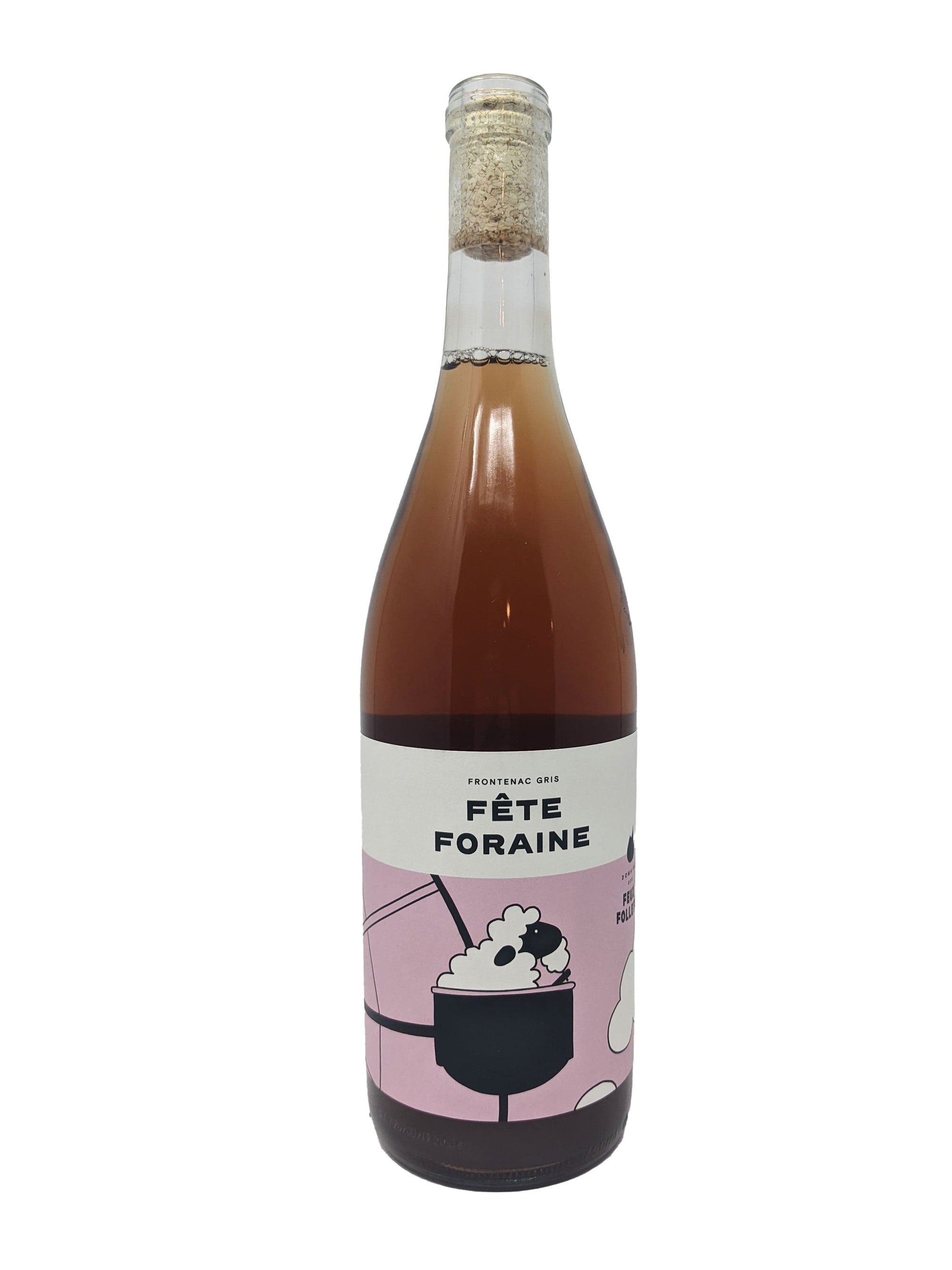Domaine des Feux Follets vin Fête Foraine 2021 - Vin rosé du Domaine des Feux Follets