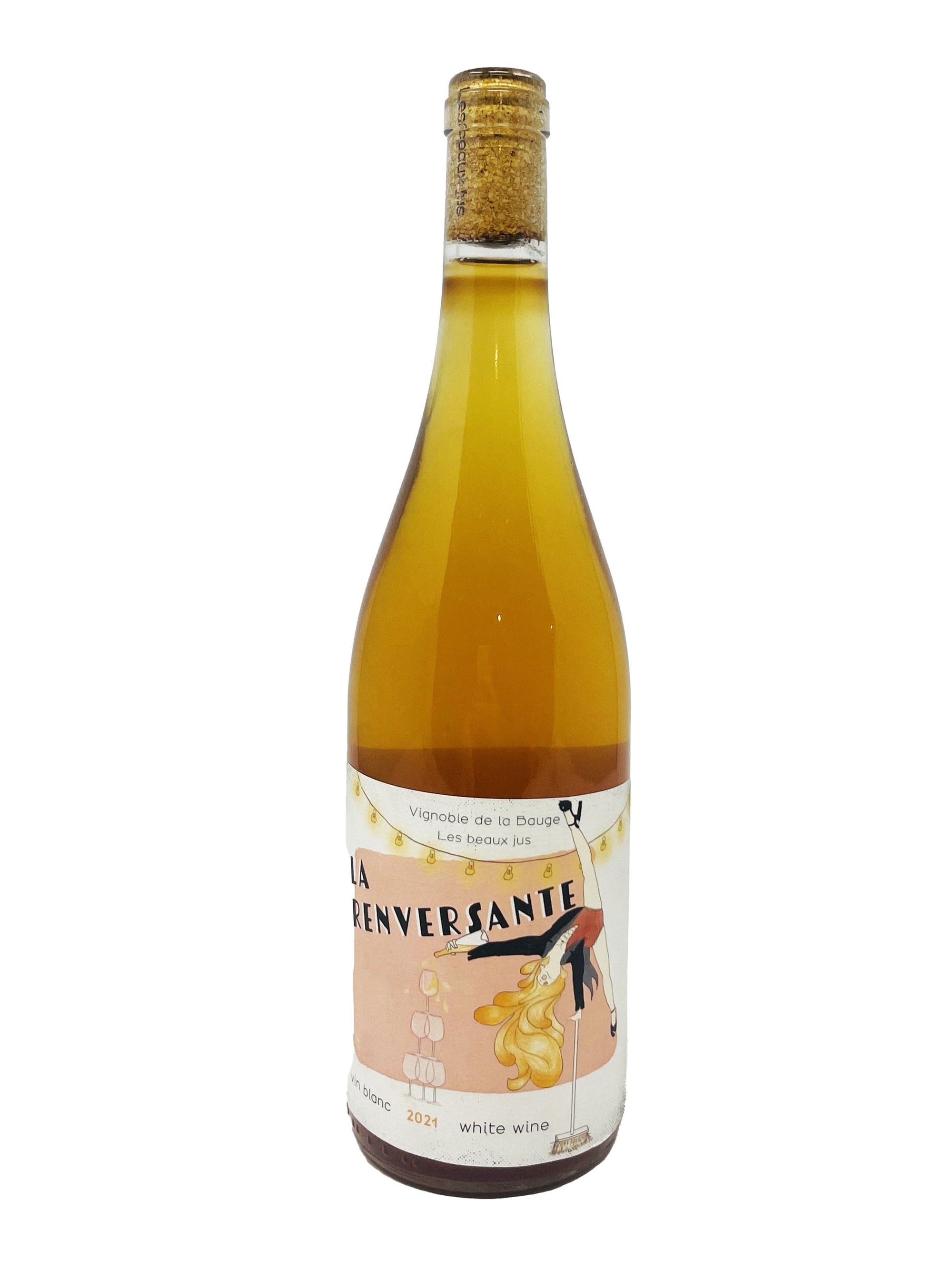 Vignoble de La Bauge vin La Renversante - Vin orange du Vignoble La Bauge