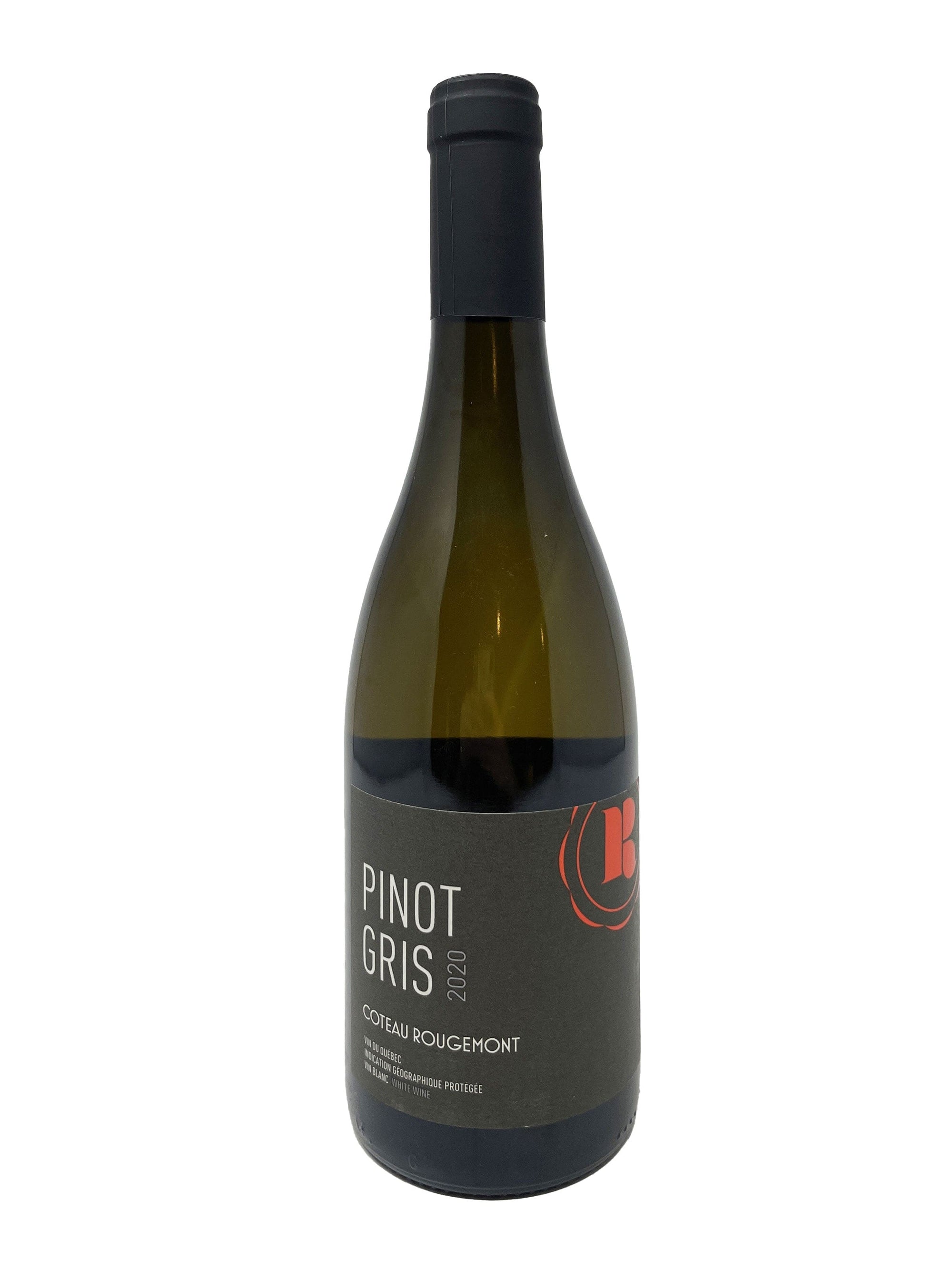 Coteau Rougemont vin Pinot Gris - Vin blanc du Coteau Rougemont