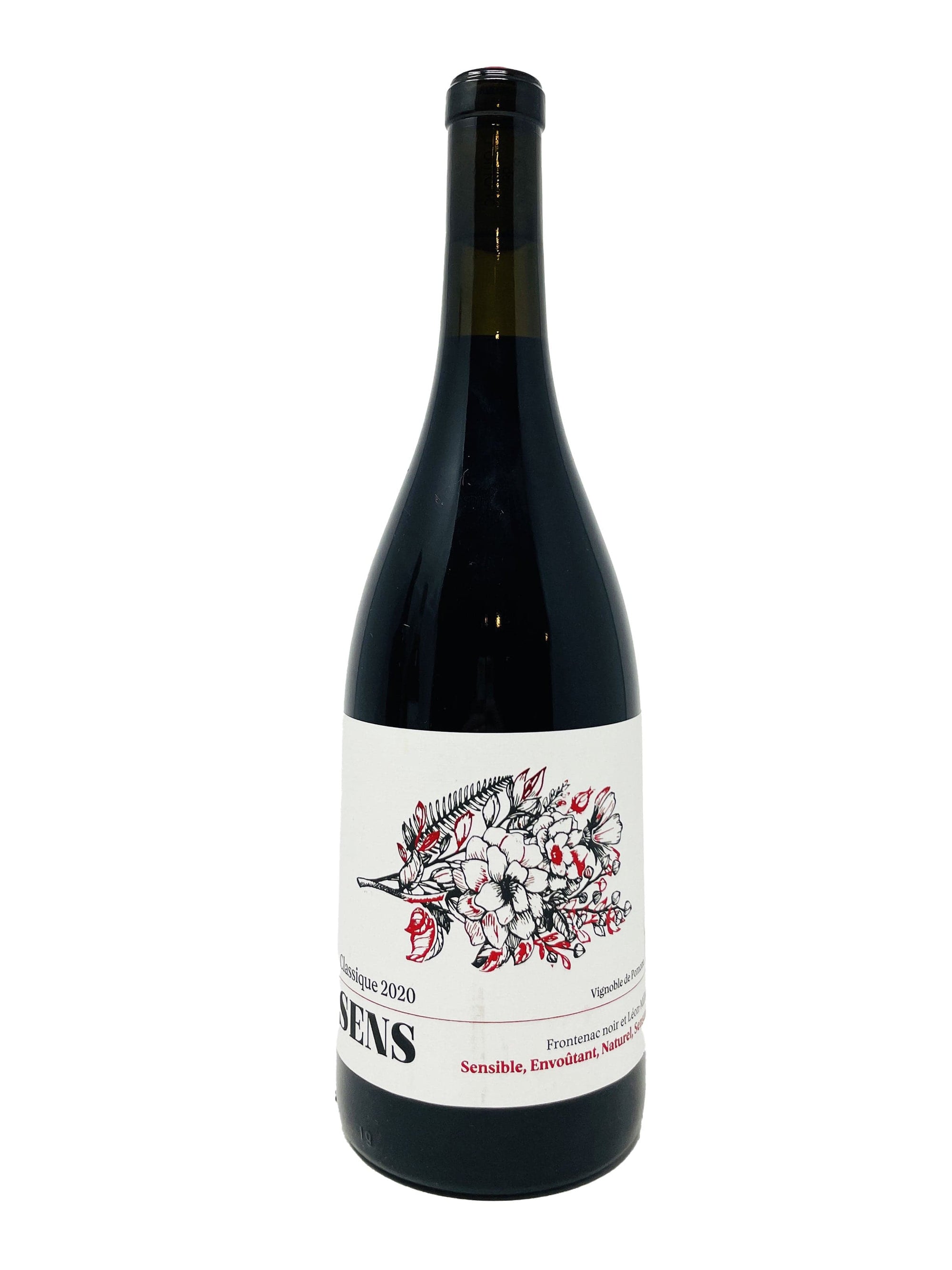 Vignoble de Pomone Vin SENS Classique 2020 - Vin rouge du Vignoble de Pomone