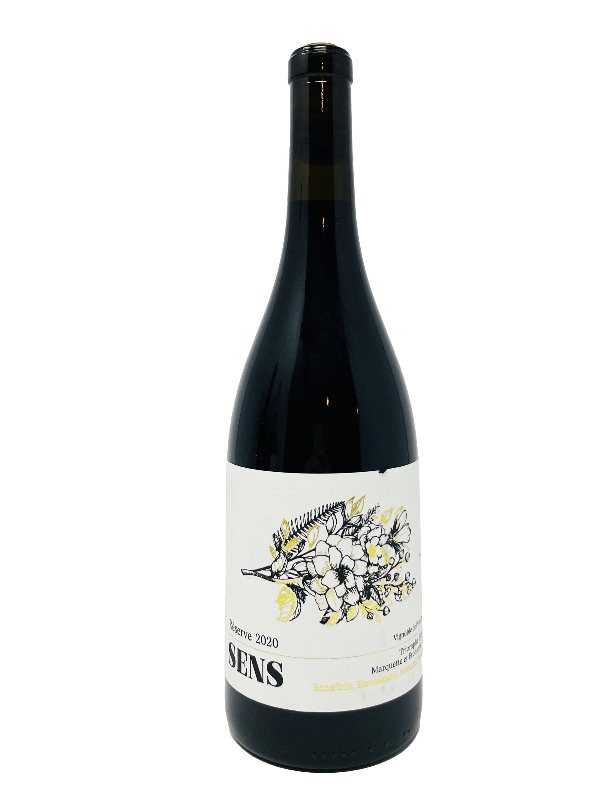 Vignoble de Pomone vin SENS Réserve 2020- Vin rouge du Vignoble de Pomone