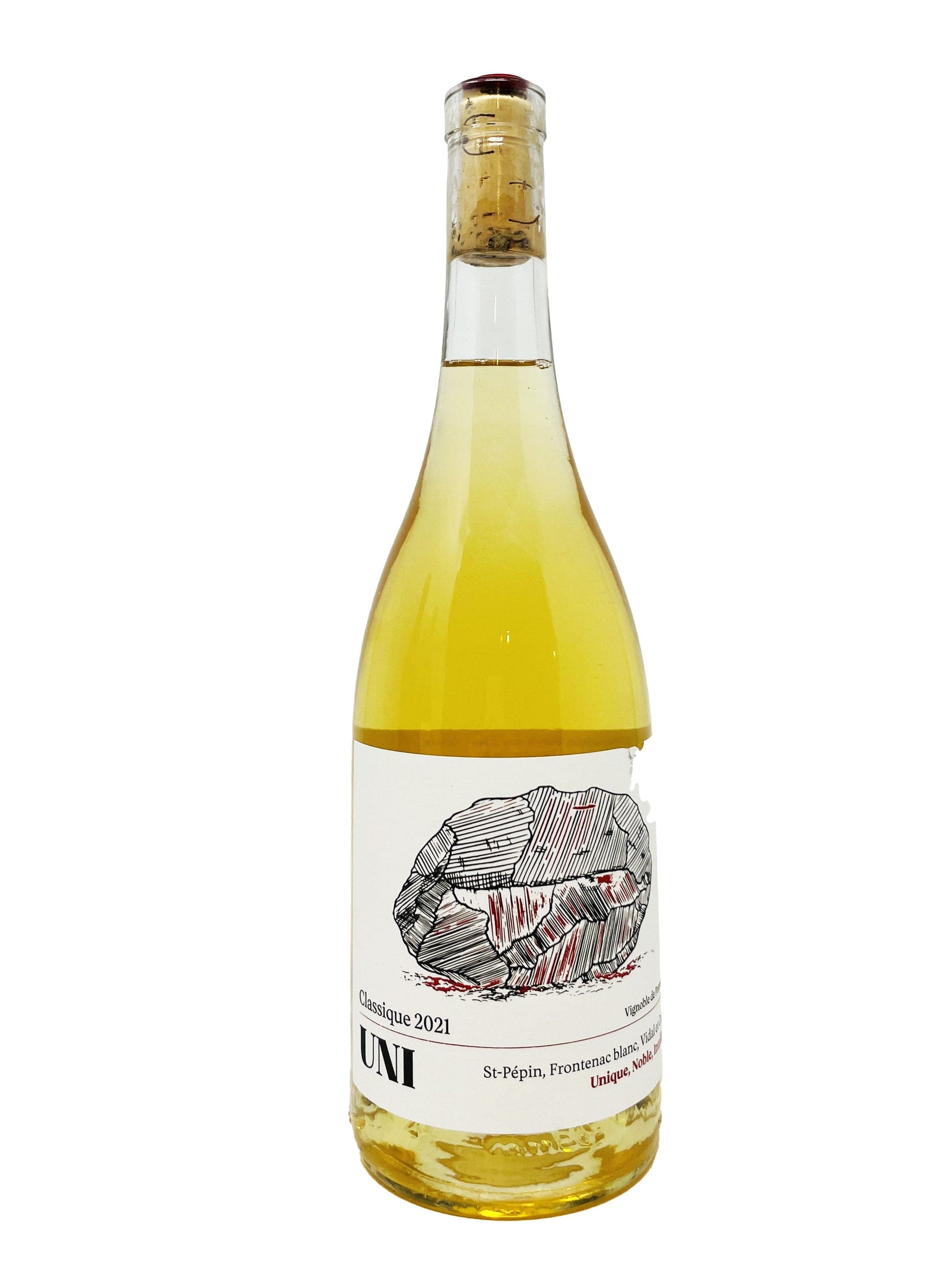 Vignoble de Pomone vin UNI Classique 2021 - Vin blanc du Vignoble de Pomone