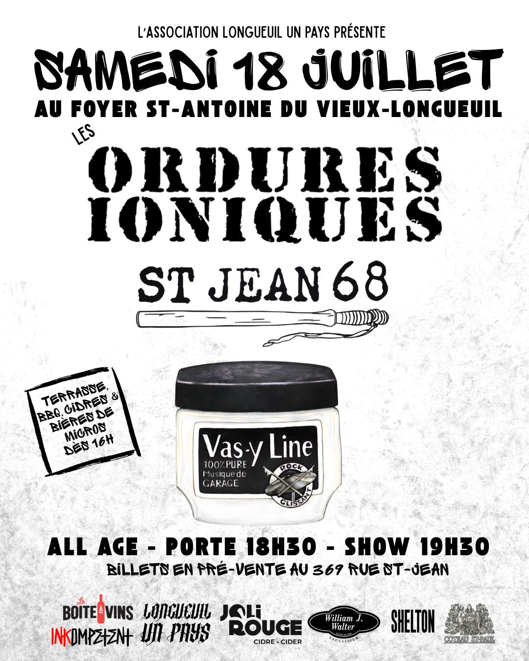 Les Ordures Ioniques avec St-Jean 68 &amp; Vas-y Line