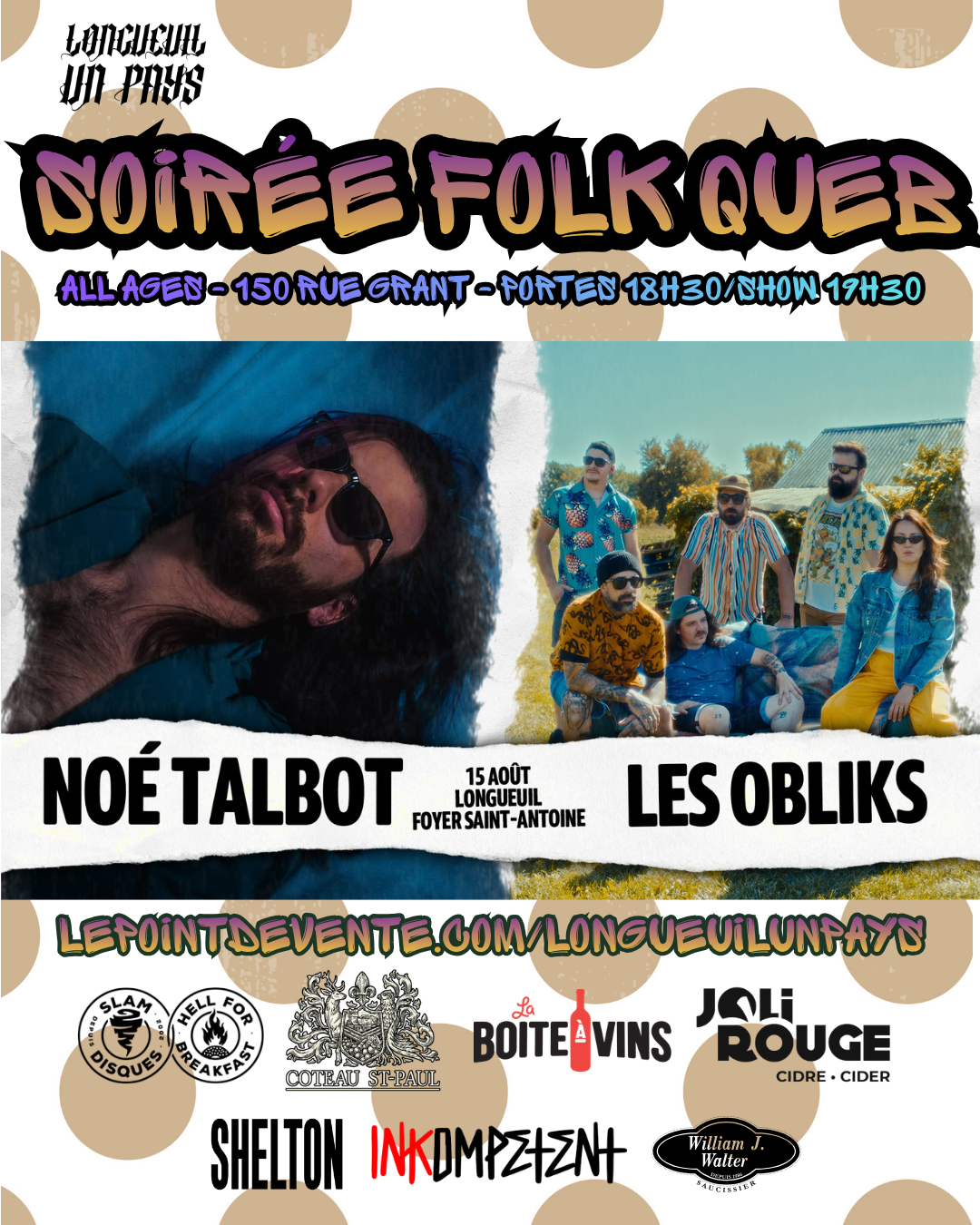 Noé Talbot &amp; Les Obliks