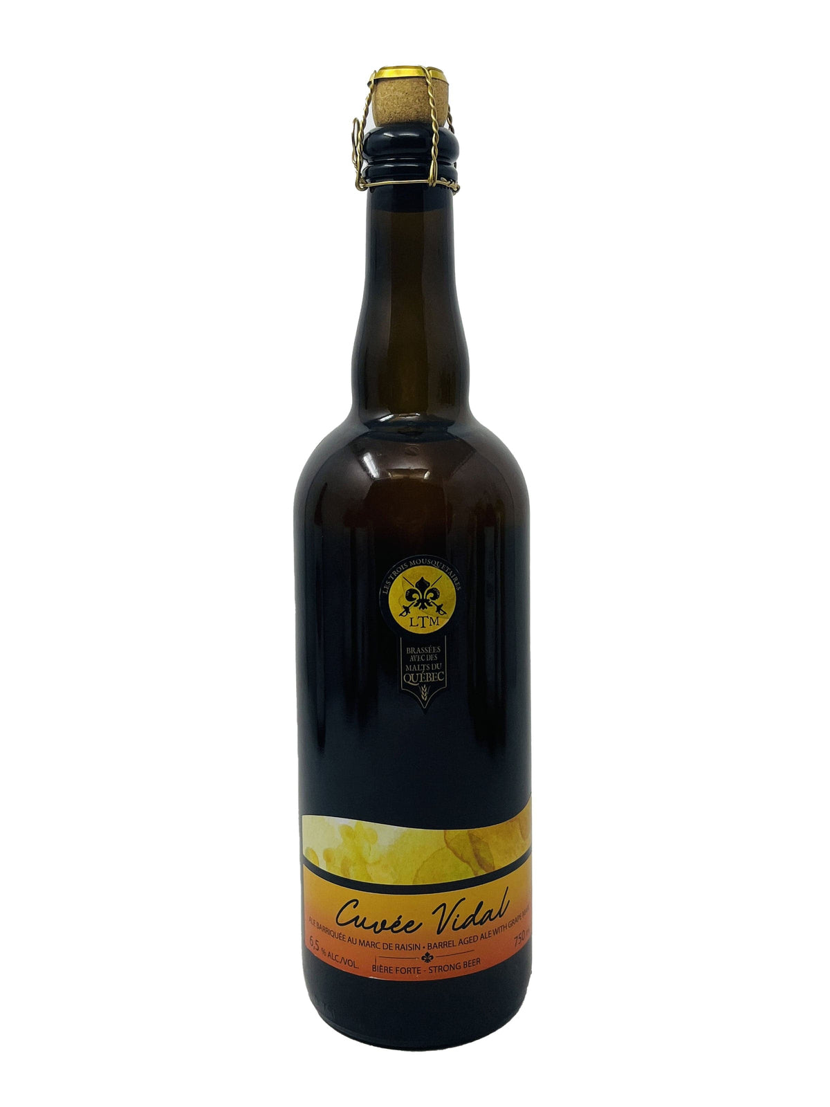 Les Trois Mousquetaires Microbrasseur bière Bière Cuvée Vidal- Les Trois Mousquetaires Microbrasseur