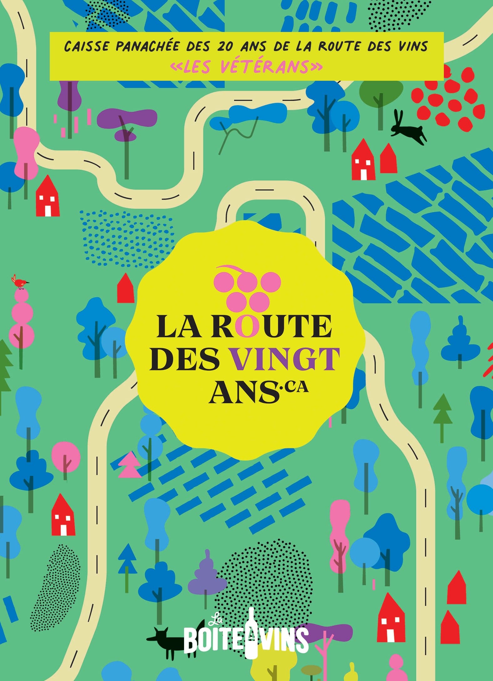 La Boîte à Vins. Spécialiste du vin du Québec. vin Caisse Vétérans - 20 ans de La Route des Vins Brome-Missisquoi