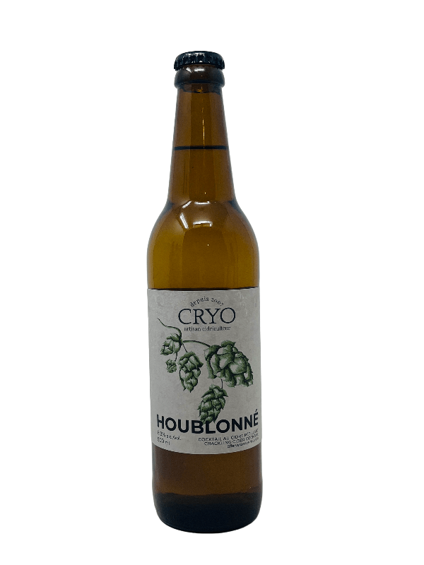 Cryo Cidrerie cidre Cidre Houblonné - Cidre Mousseux de la Cidrerie CRYO