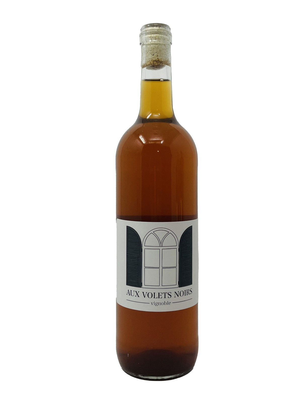 Aux Volets Noirs vin Frontenac Blanc 2022- Vin blanc nature du vignoble Aux Volets Noirs