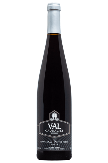 Val Caudalies vin Frontenac Noir/Petite Perle 2021 - Vin rouge du vignoble Val Caudalies