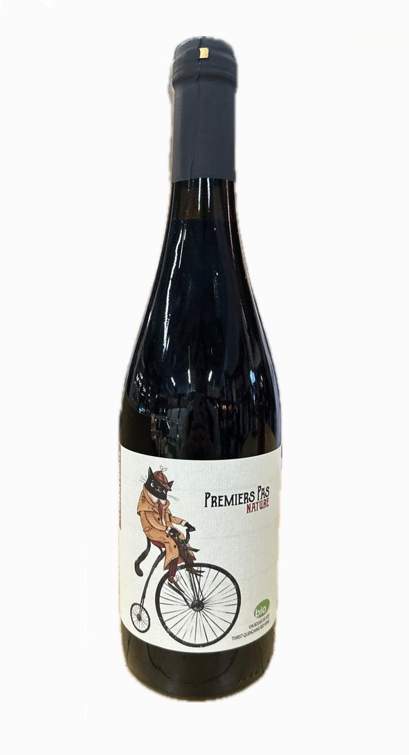 Premier pas nature - Vin rouge du Vignoble Le Chat Botté