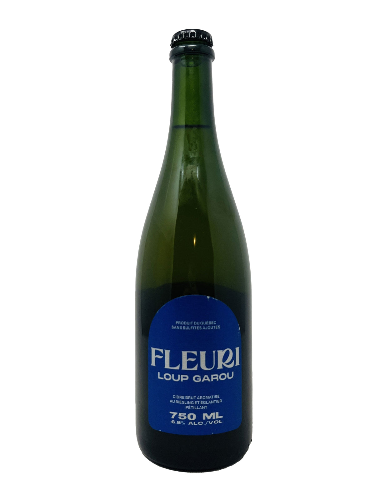 fleuri Loup Garou - Cidre brut aromatisé au Riesling et églantier de chez cidre Fleuri biologique