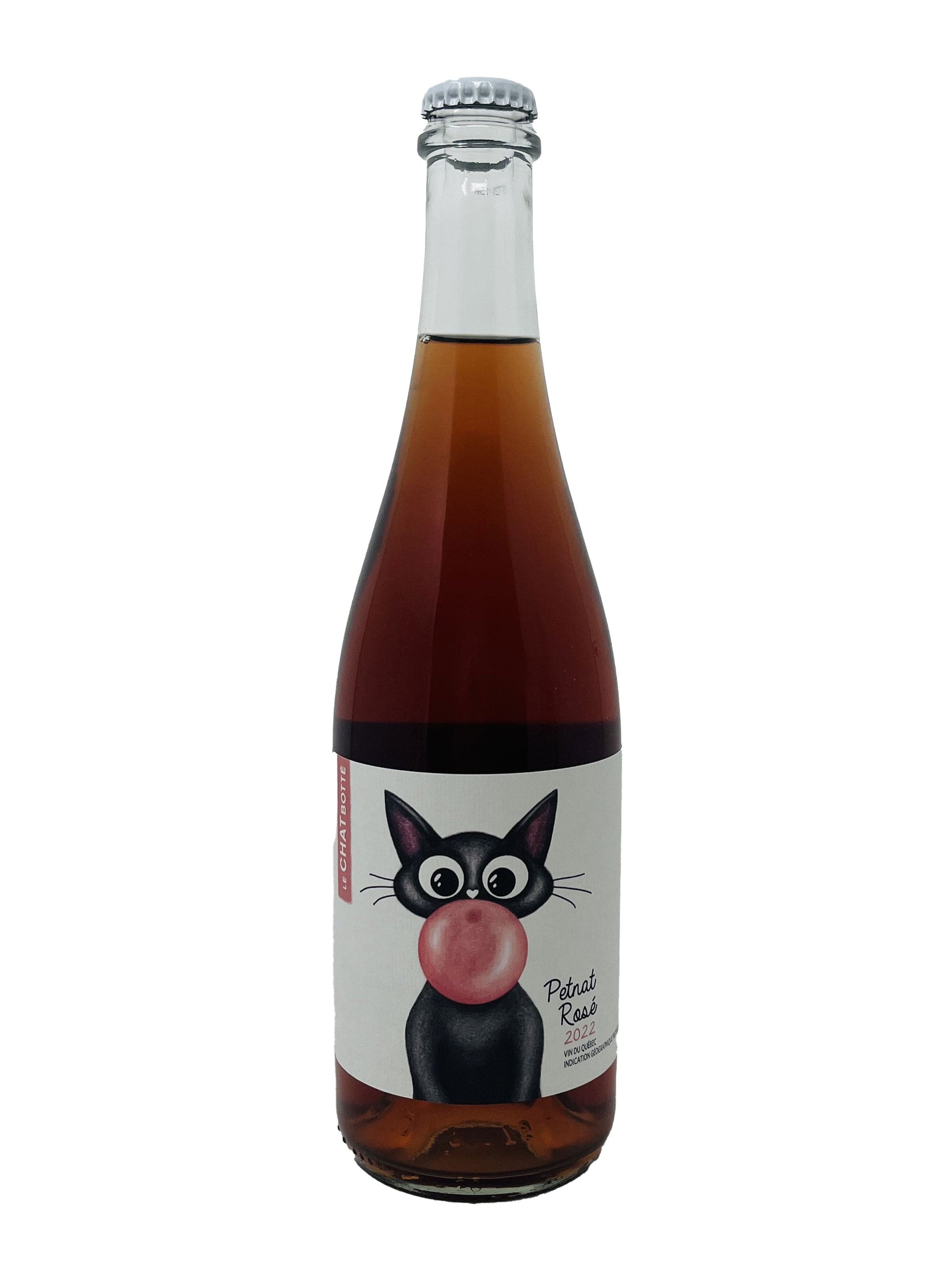 Vignoble Le Chat Botté vin Pet Nat rosé 2022 - Vin rosé du Vignoble le Chat Botté