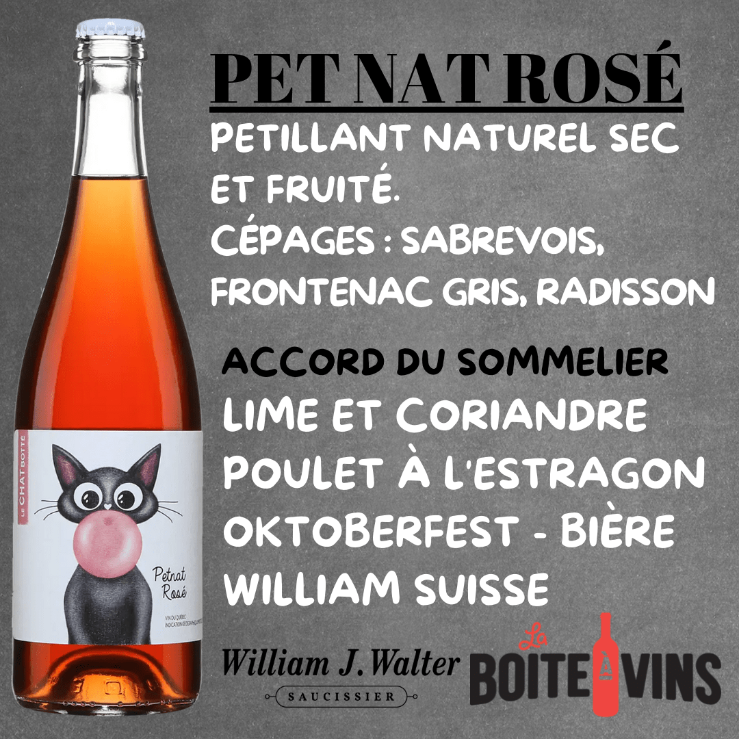 Vignoble Le Chat Botté vin Pet Nat rosé 2023 - Vin rosé du Vignoble le Chat Botté
