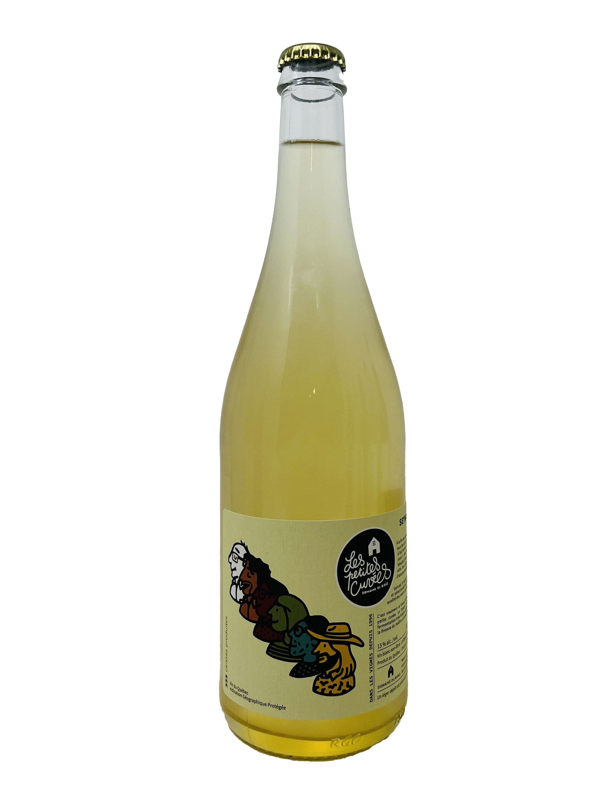 Domaine du Ridge vin Seyval/Vidal 2022 - Vin blanc biologique du Domaine du Ridge