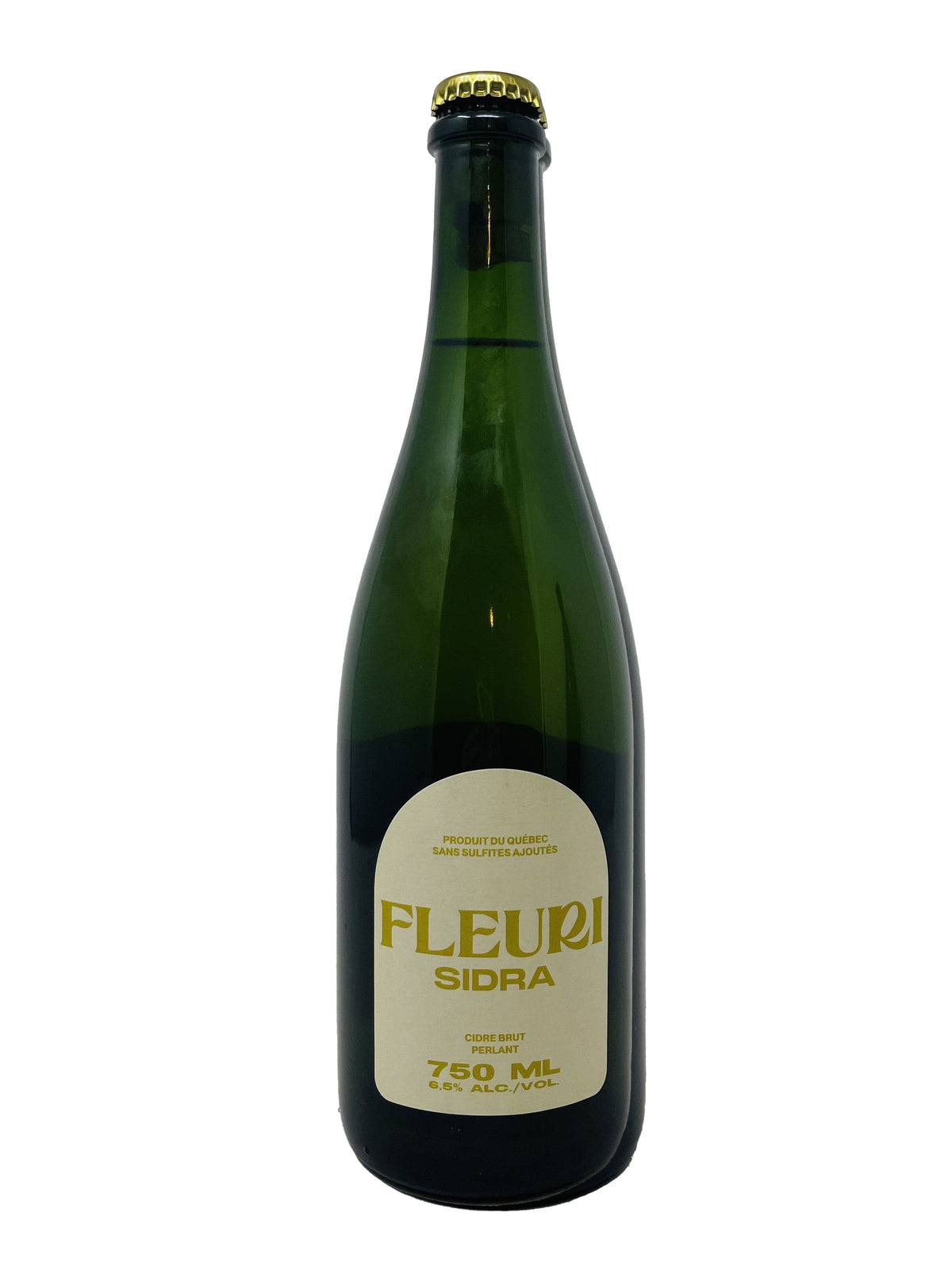 Cidrerie Fleuri Sidra - Cidre brut perlant de chez cidre Fleuri biologique