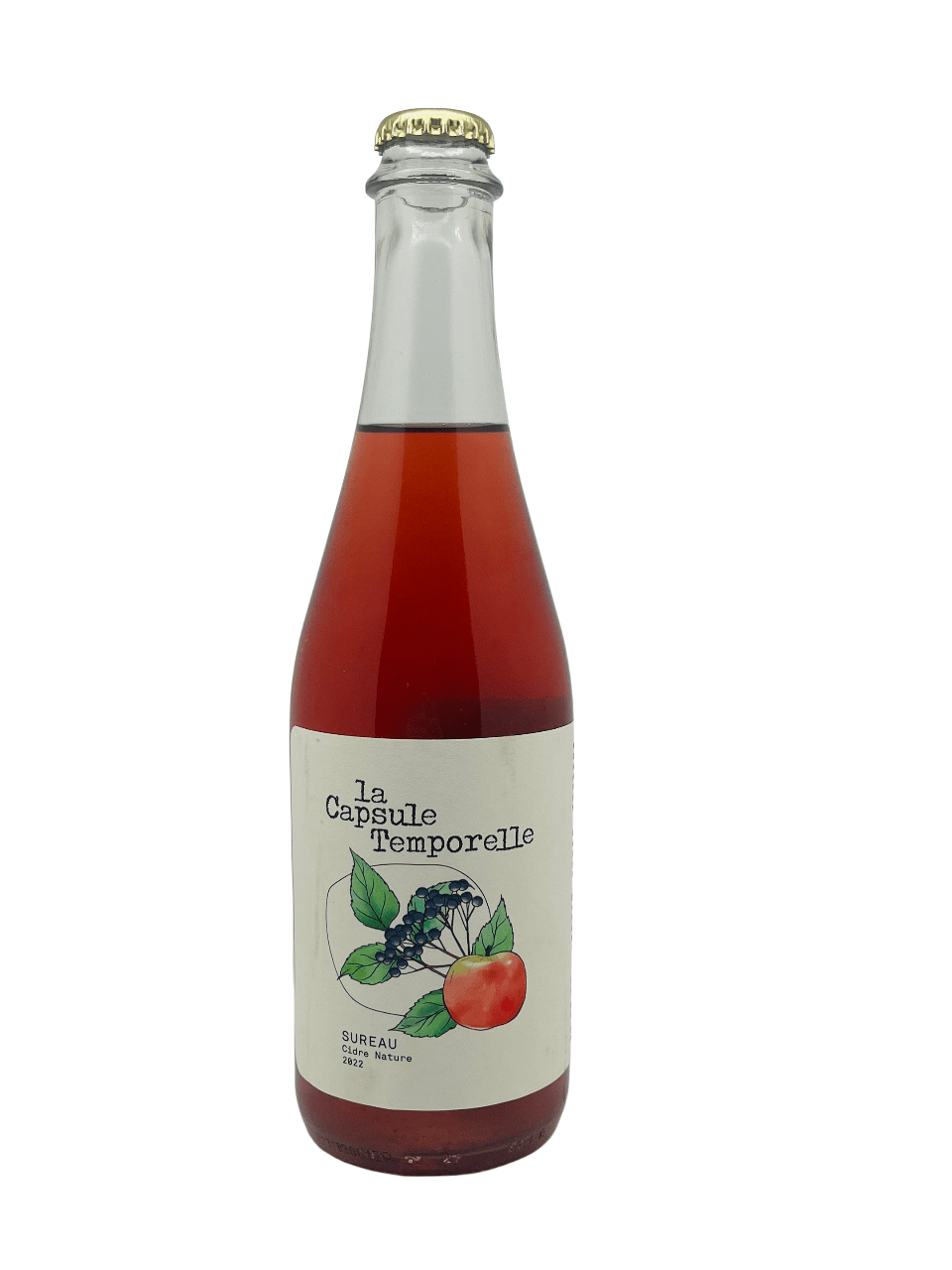Cidrerie La Capsule temporelle cidre Sureau - Cidre bouché de la cidrerie La Capsule Temporelle