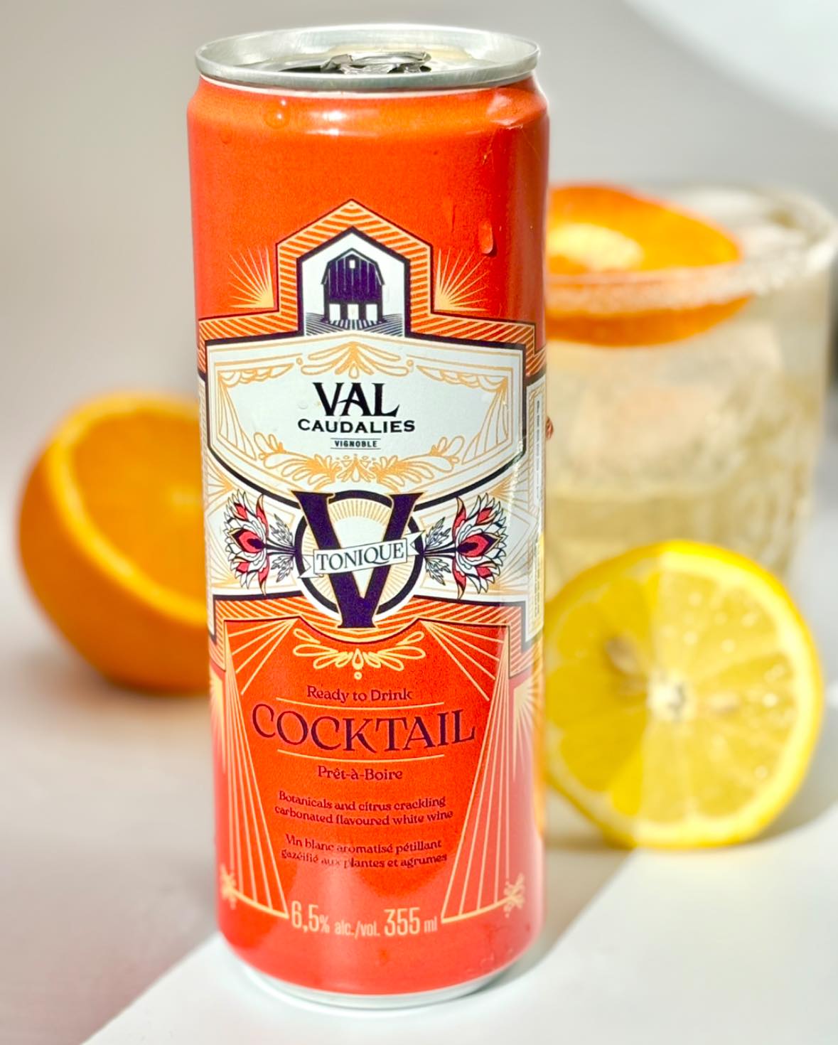 Boîte à Vins cocktail V-Tonique - Cocktail du Vignoble Val Caudalie