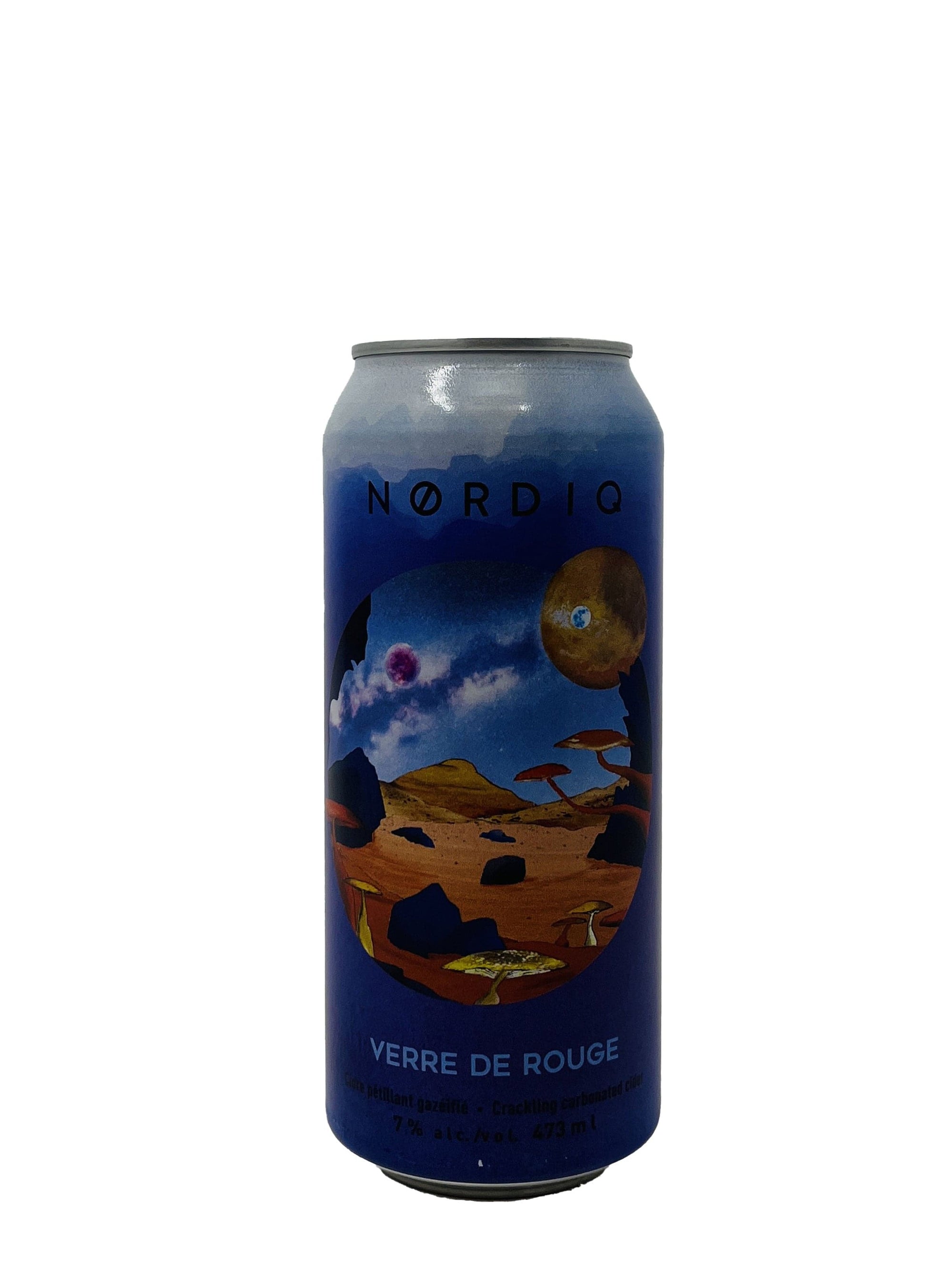 Sommelier Nordiq cidre Verre de Rouge - Cidre pétillant gazéifié de Sommelier Nordiq x Cidrerie Milton