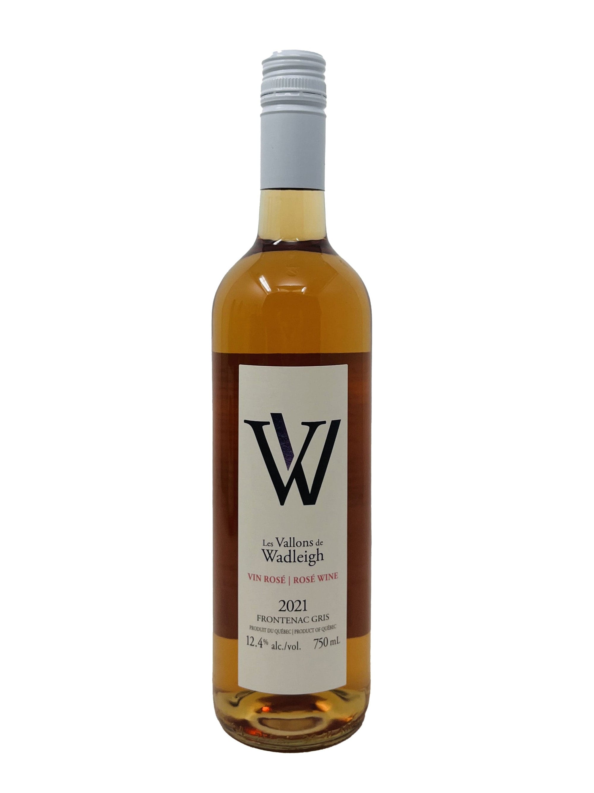 Les Vallons de Wadleigh Vin W Rosé 2021 - Vin rosé des Vallons de Wadleigh