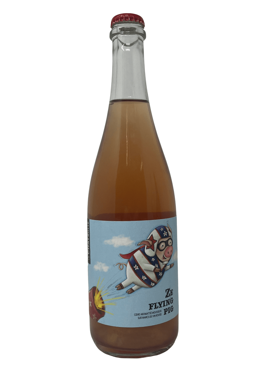 Vignoble Le Chat Botté Cidres Ze Flying Pig - Cidre sur marc de raisin du Vignoble Le Chat Botté