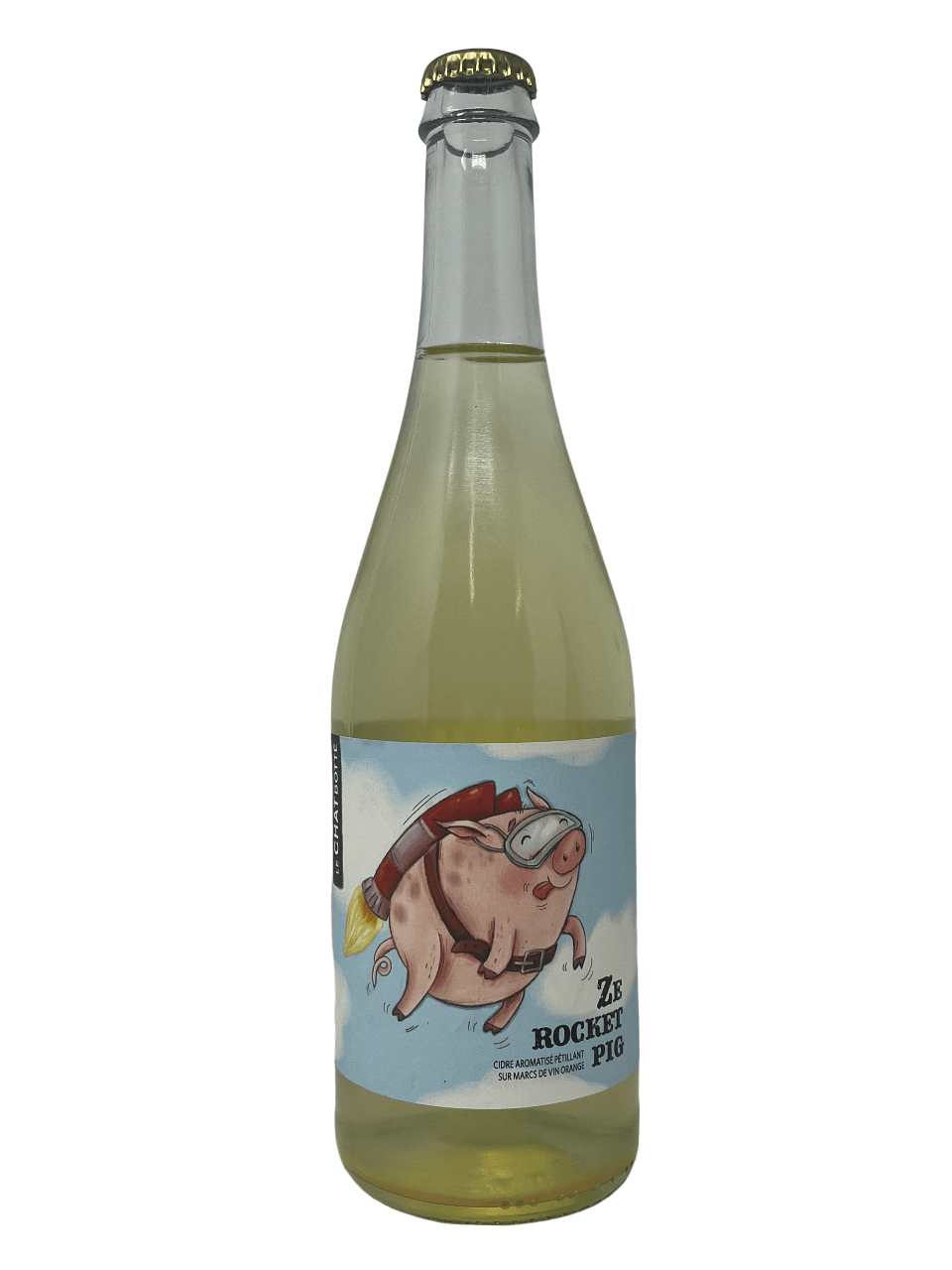Vignoble Le Chat Botté Ze Rocket Pig - Cidre sur marc de raisin du Vignoble Le Chat Botté