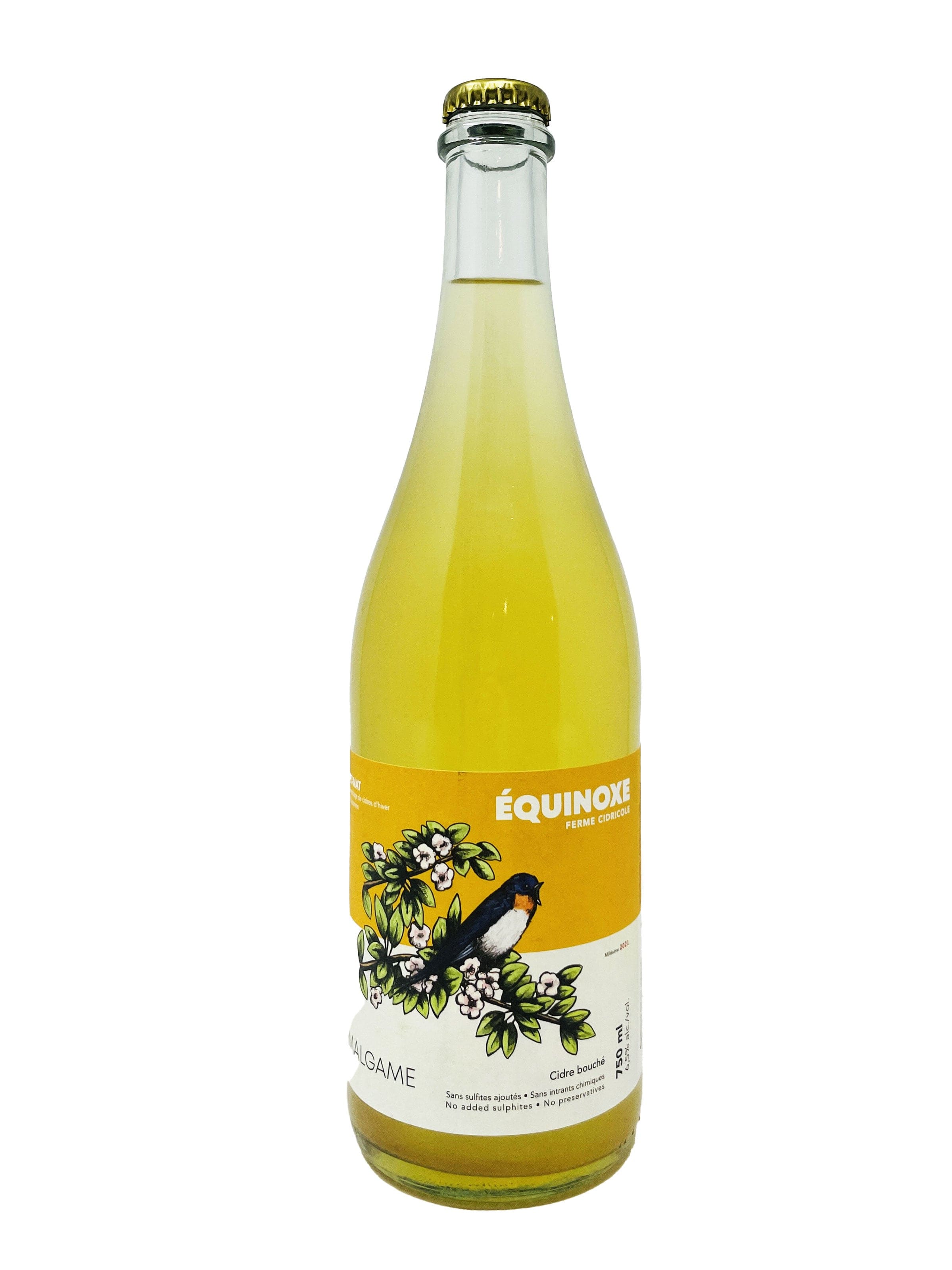 Amalgame Cidre de la Ferme Cidricole Équinoxe