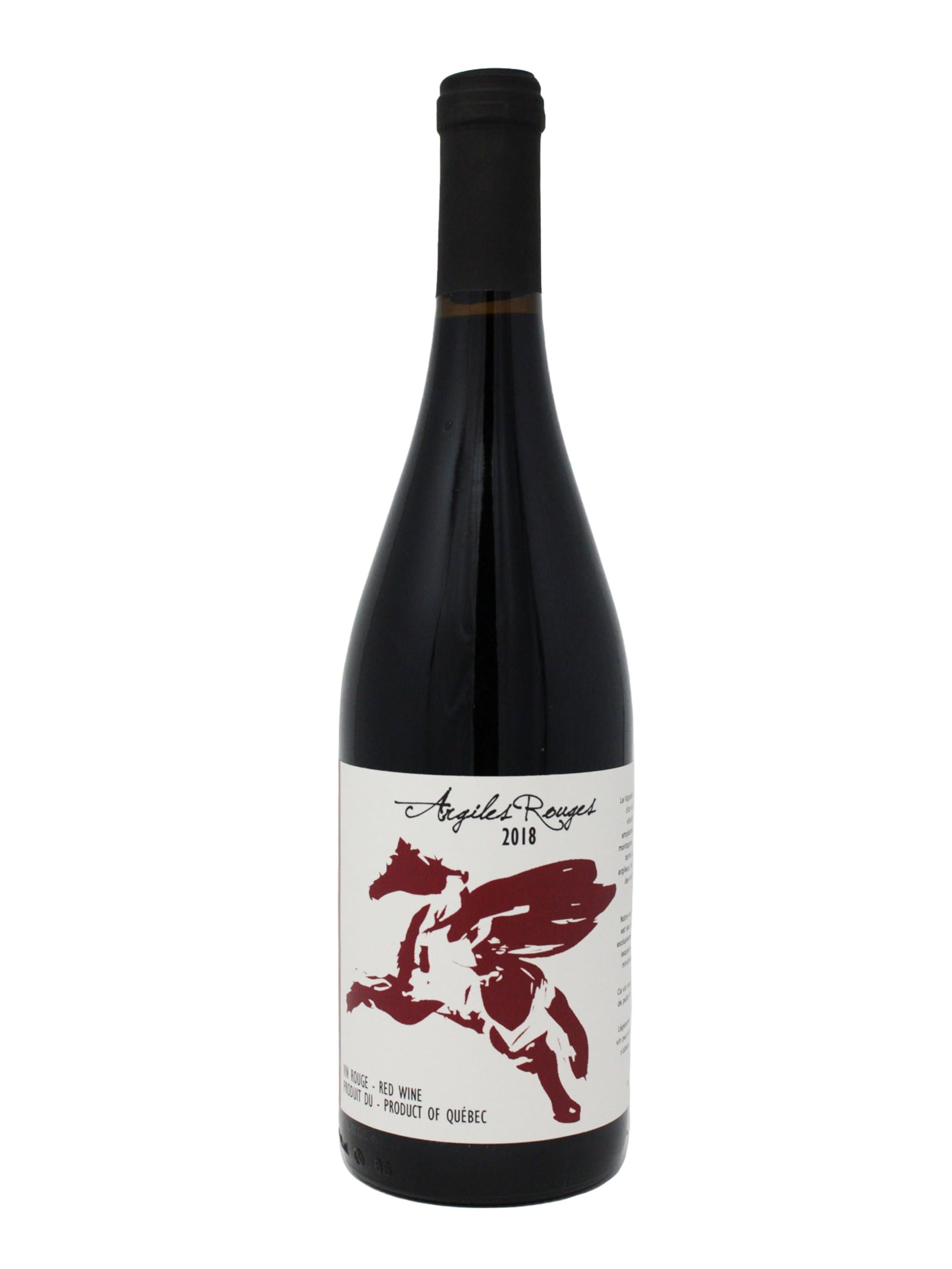 Vignoble Ste-Angélique vin Argiles Rouges - Vin Rouge du Vignoble Ste-Angélique