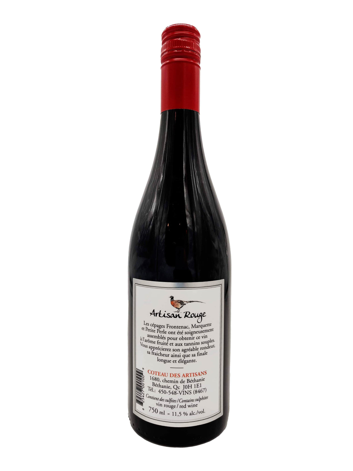 Coteau des Artisans vin Artisan Rouge - Vin rouge du Coteau des Artisans
