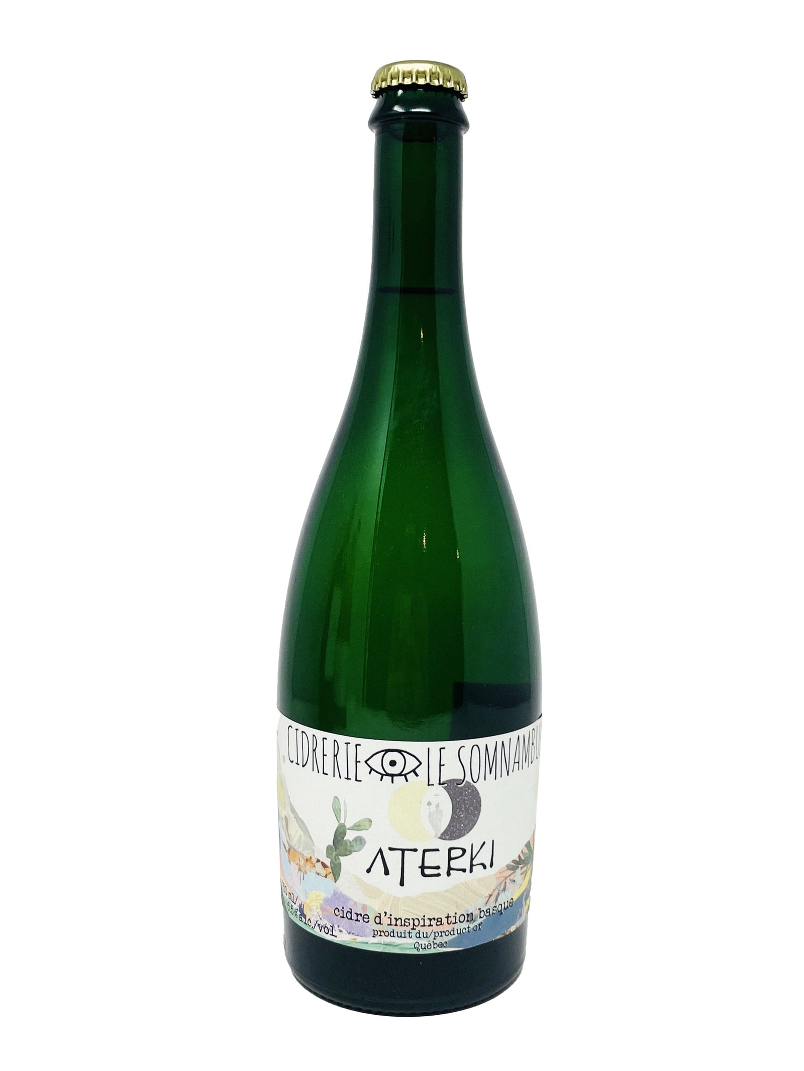 La Boîte à Vins Aterki - Cidre effervescent de la Cidrerie Somnambule