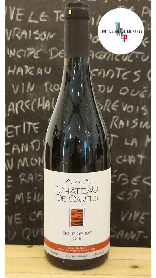 Atout Rouge - Vin rouge de chez Château de Cartes