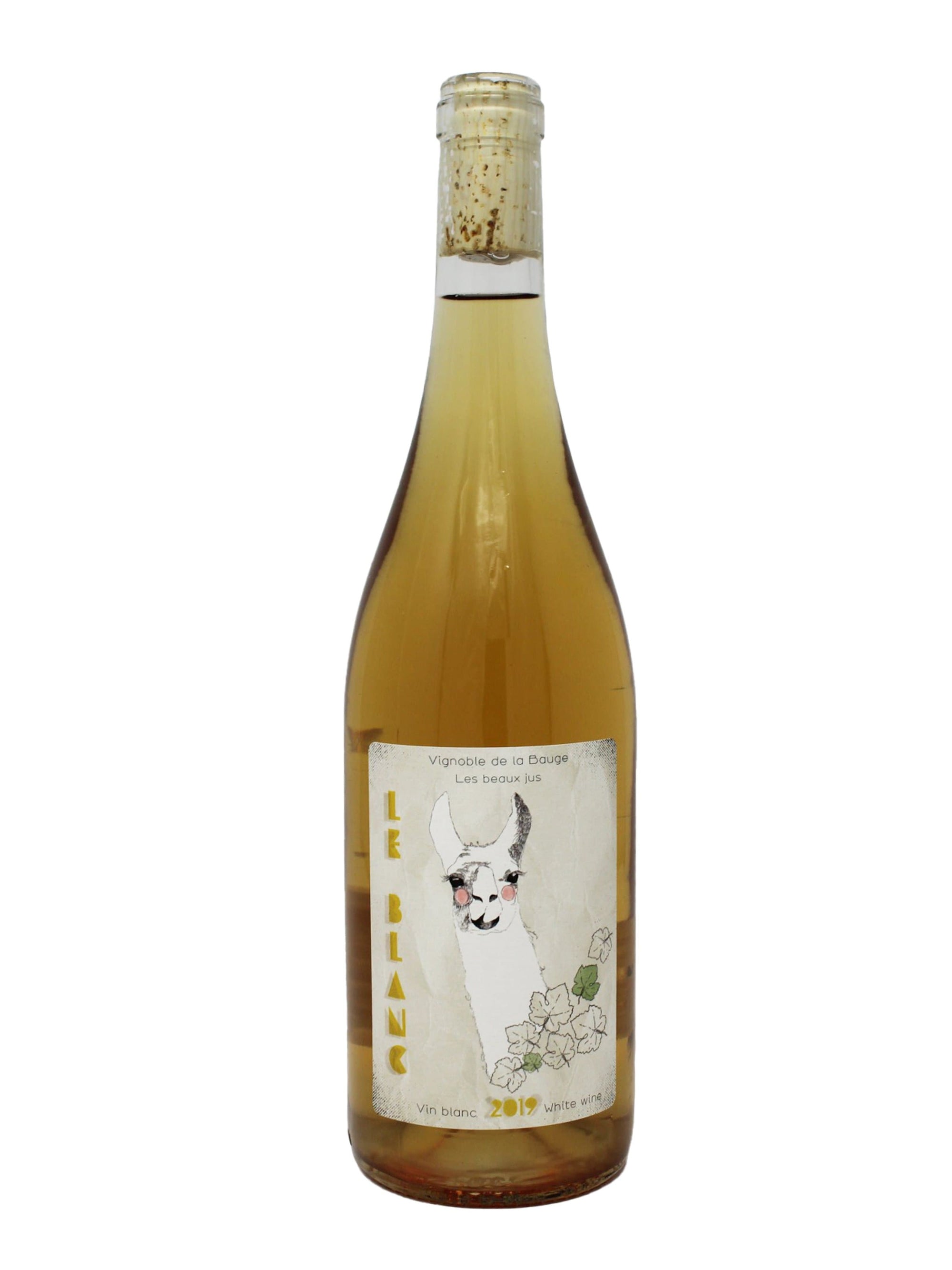 Vignoble de La Bauge vin Beau-jus Blanc - Vin blanc du vignoble de La Bauge