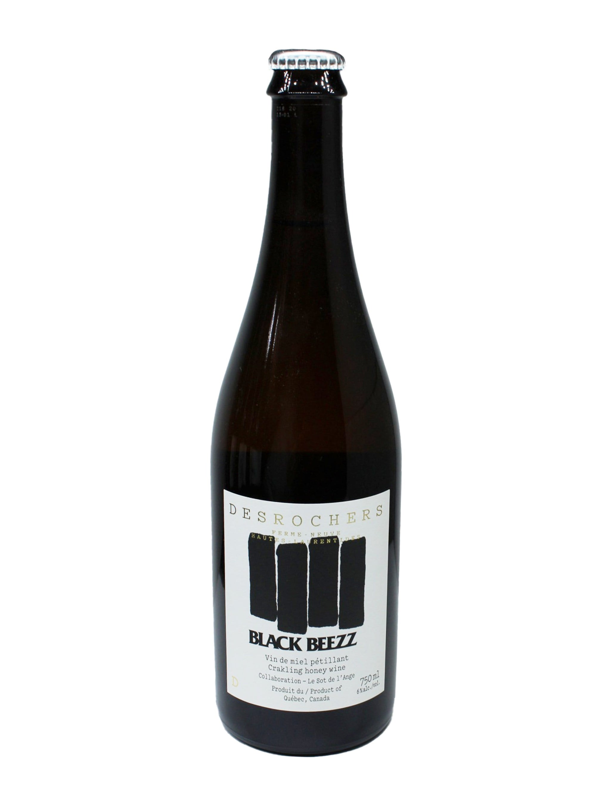 La Boîte à Vins. Spécialiste du vin du Québec. Black Beez - Vin de miel de la Ferme Apicole Desrochers D.