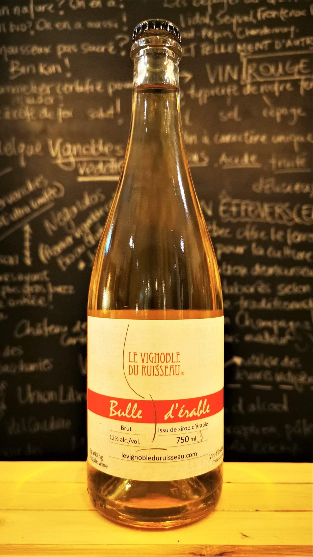Bulle d&#39;érable - Vin d&#39;érable du Vignoble du Ruisseau
