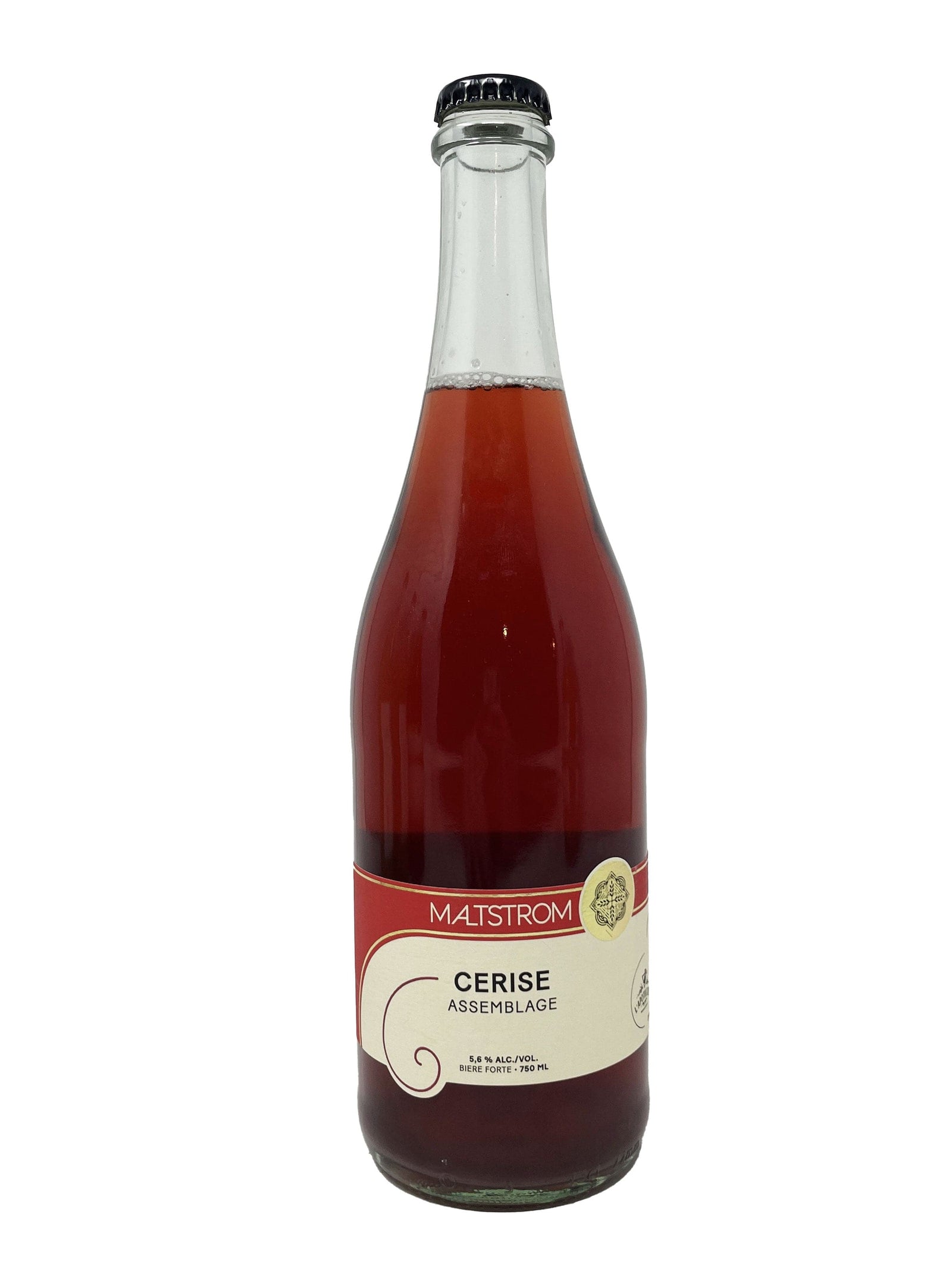 Microbrasserie Maltstrom Cerise assemblage -Bière de la Microbrasserie Maltstrom x L'Apothicaire