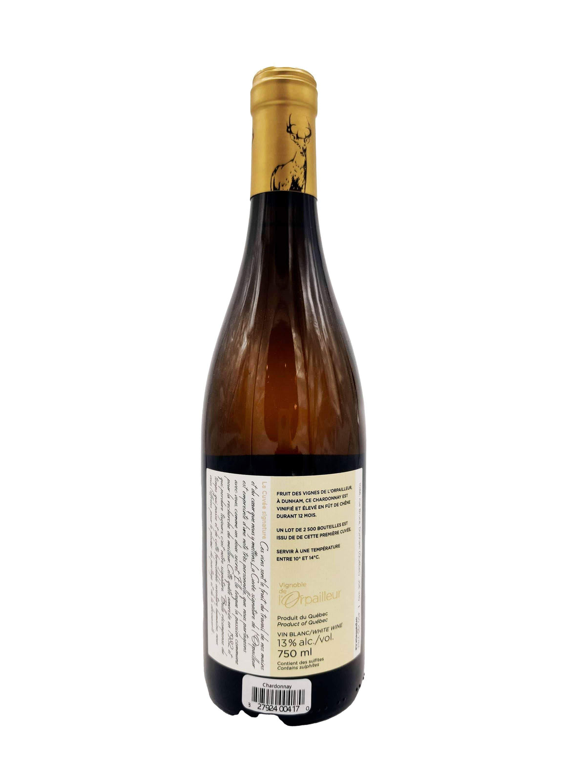 Chardonnay - Vin blanc du Vignoble de l’Orpailleur