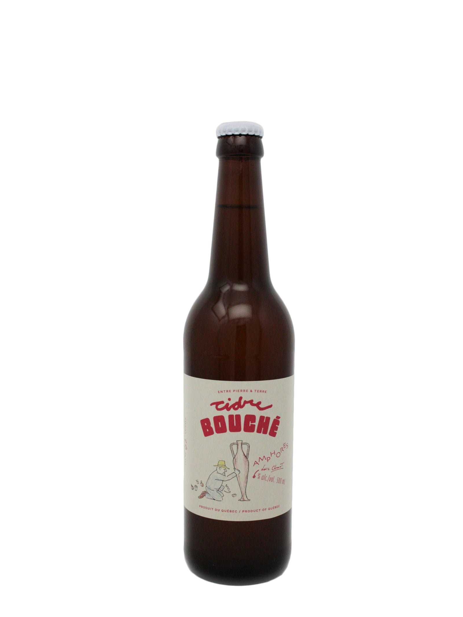 Entre Pierre et Terre Cidres Cidre Bouché Amphores - Cidre de la Cidrerie Entre Pierre & Terre