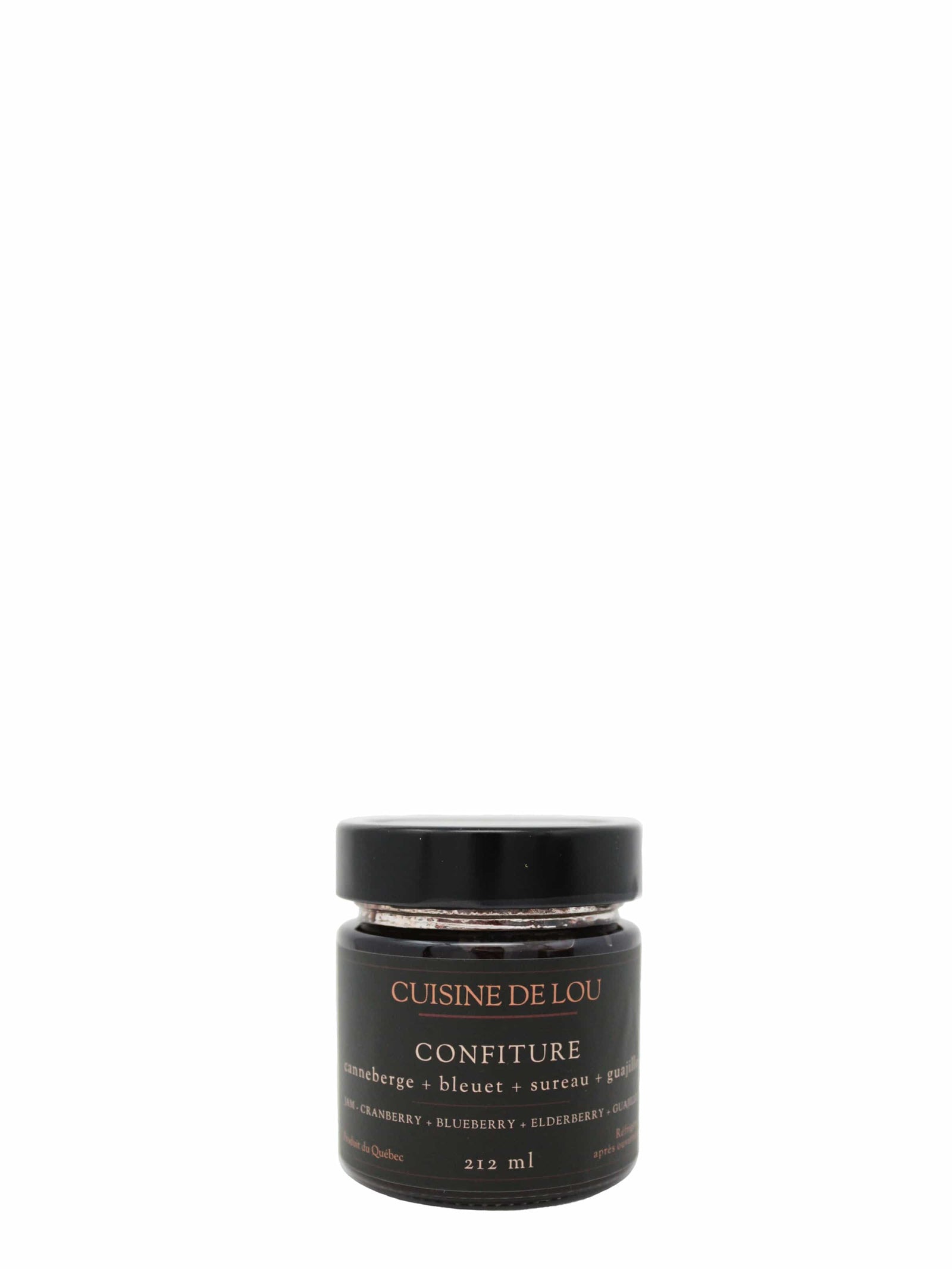 la Cuisine de Lou autre Confiture de Canneberges, bleuets, sureau, et guajillo - La Cuisine de Lou