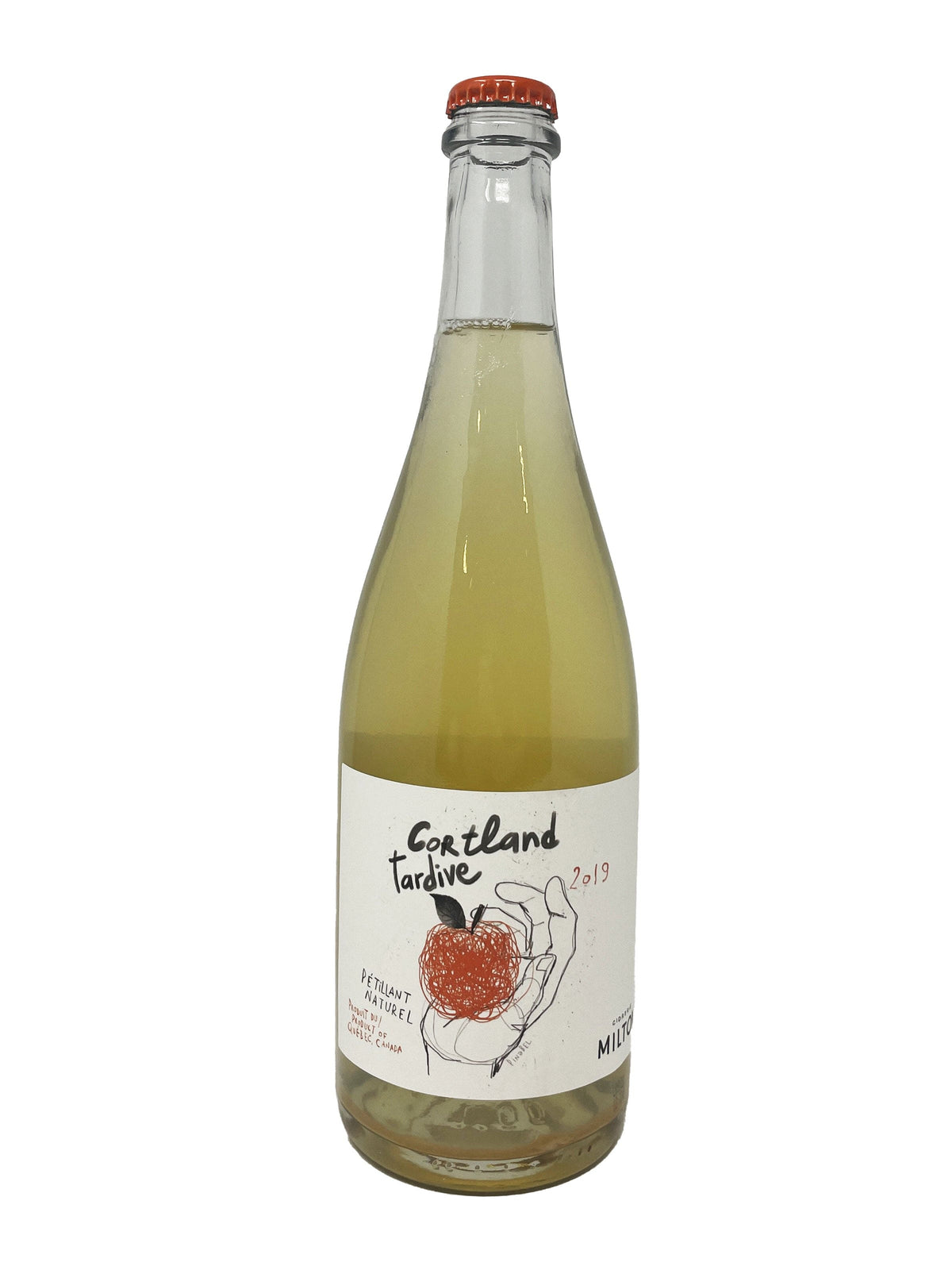 Cidrerie Milton Cidre Cortland Tardive 2019 - Cidre de la Cidrerie Milton