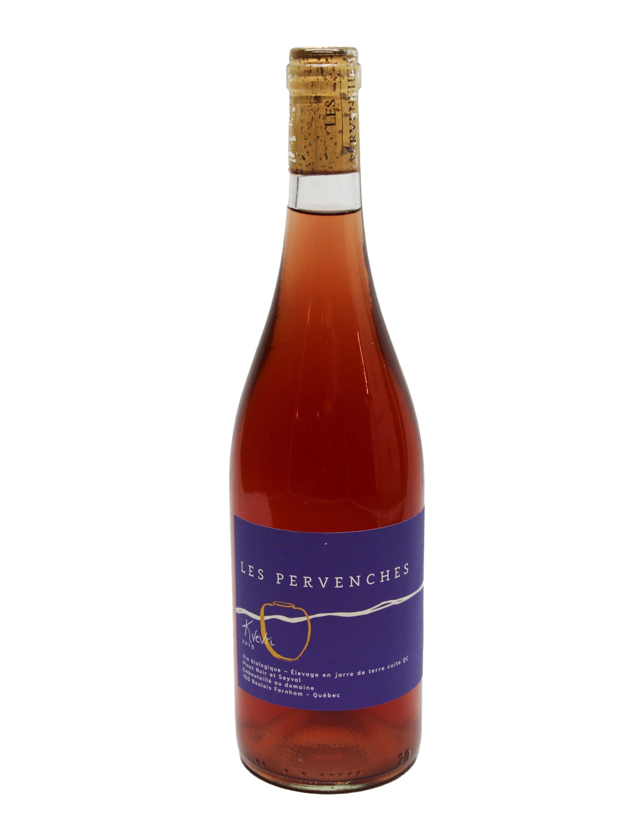 La Boîte à Vins. Spécialiste du vin du Québec. Cuvée Kvevri - Vin rosé du Vignoble les Pervenches