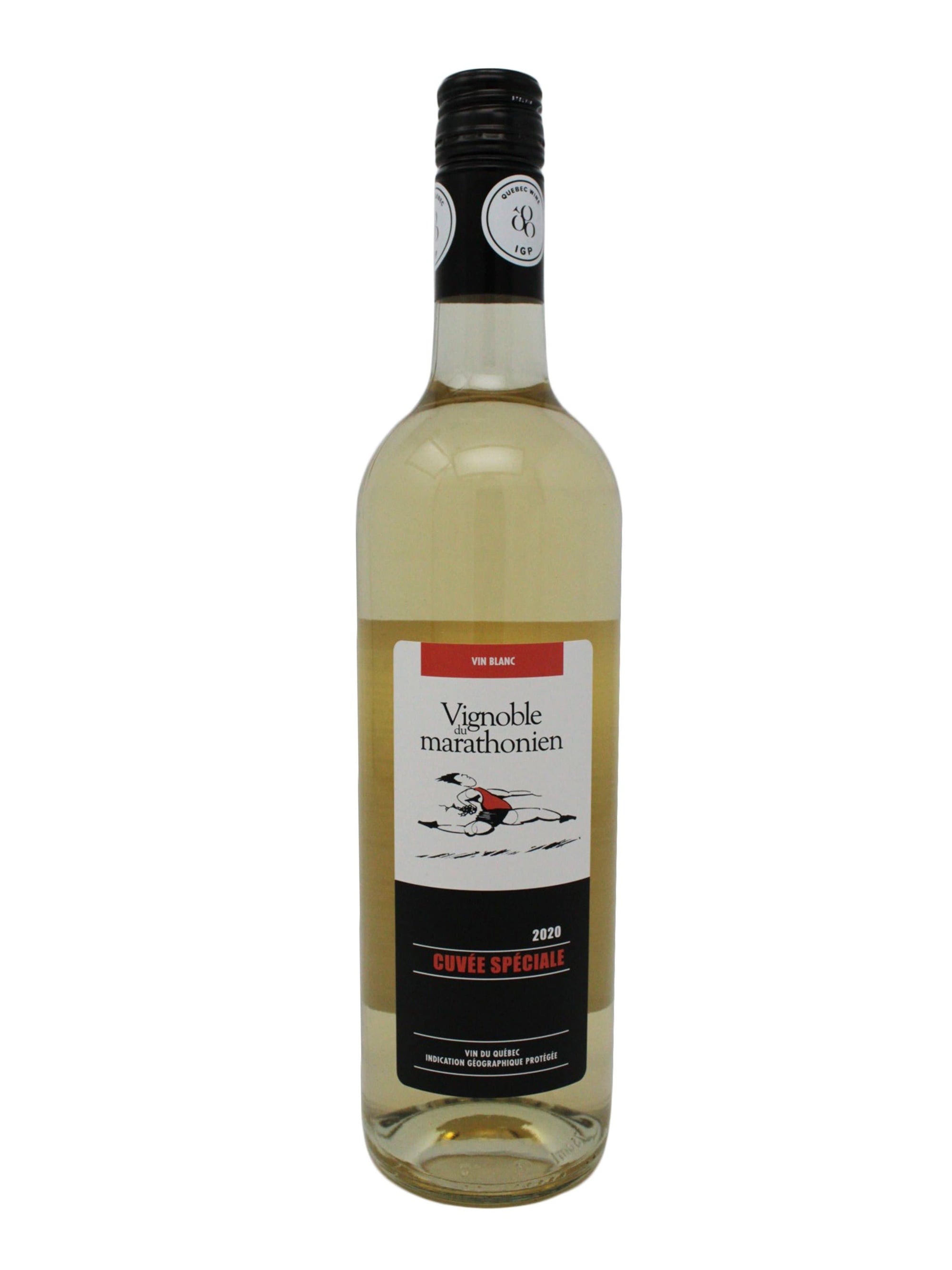 Vignoble du Marathonien vin Cuvée Spéciale 2020 - Vin blanc du Vignoble du Marathonien
