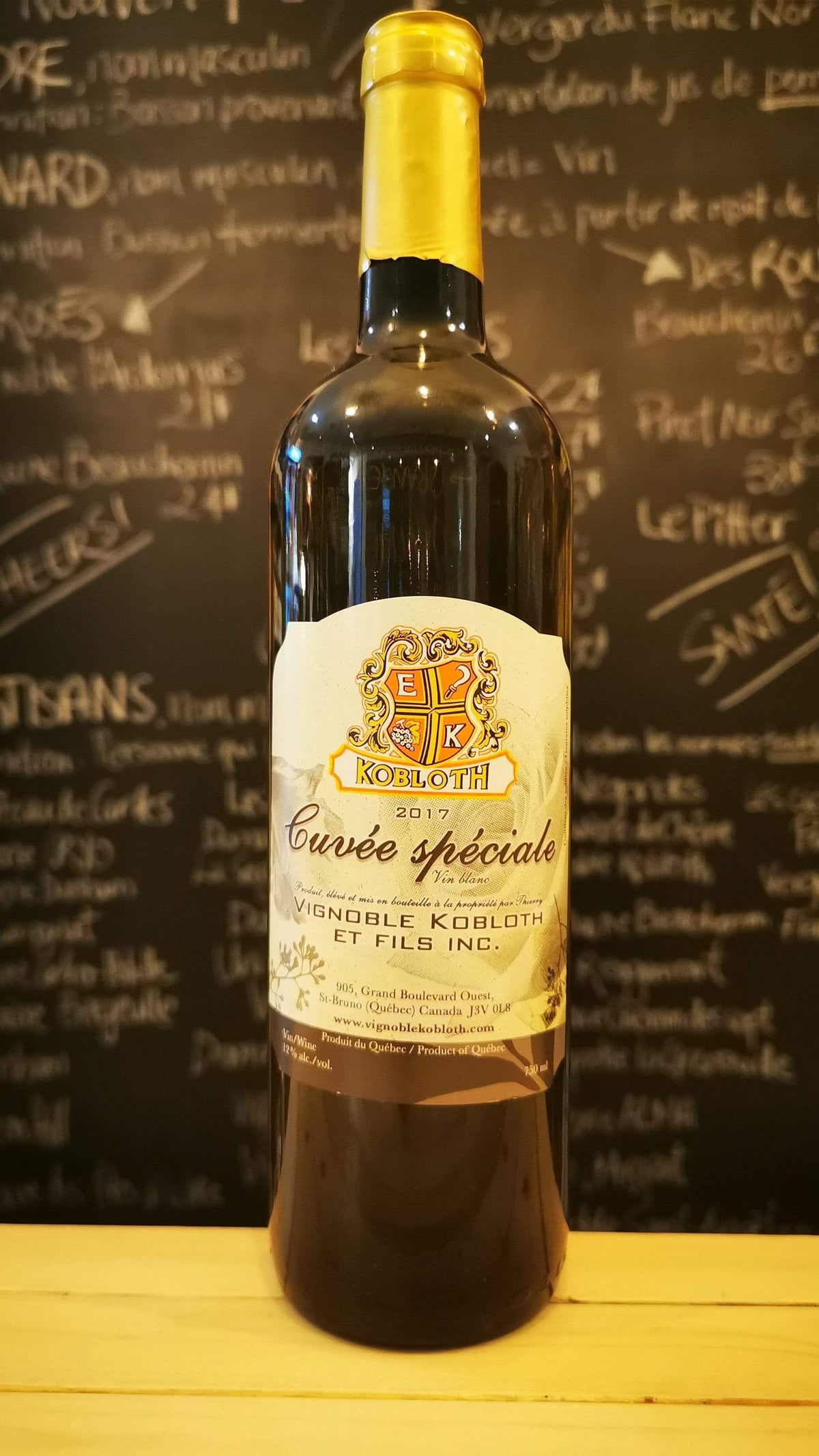 Cuvée Spéciale - Vin orange du Vignoble Kobloth