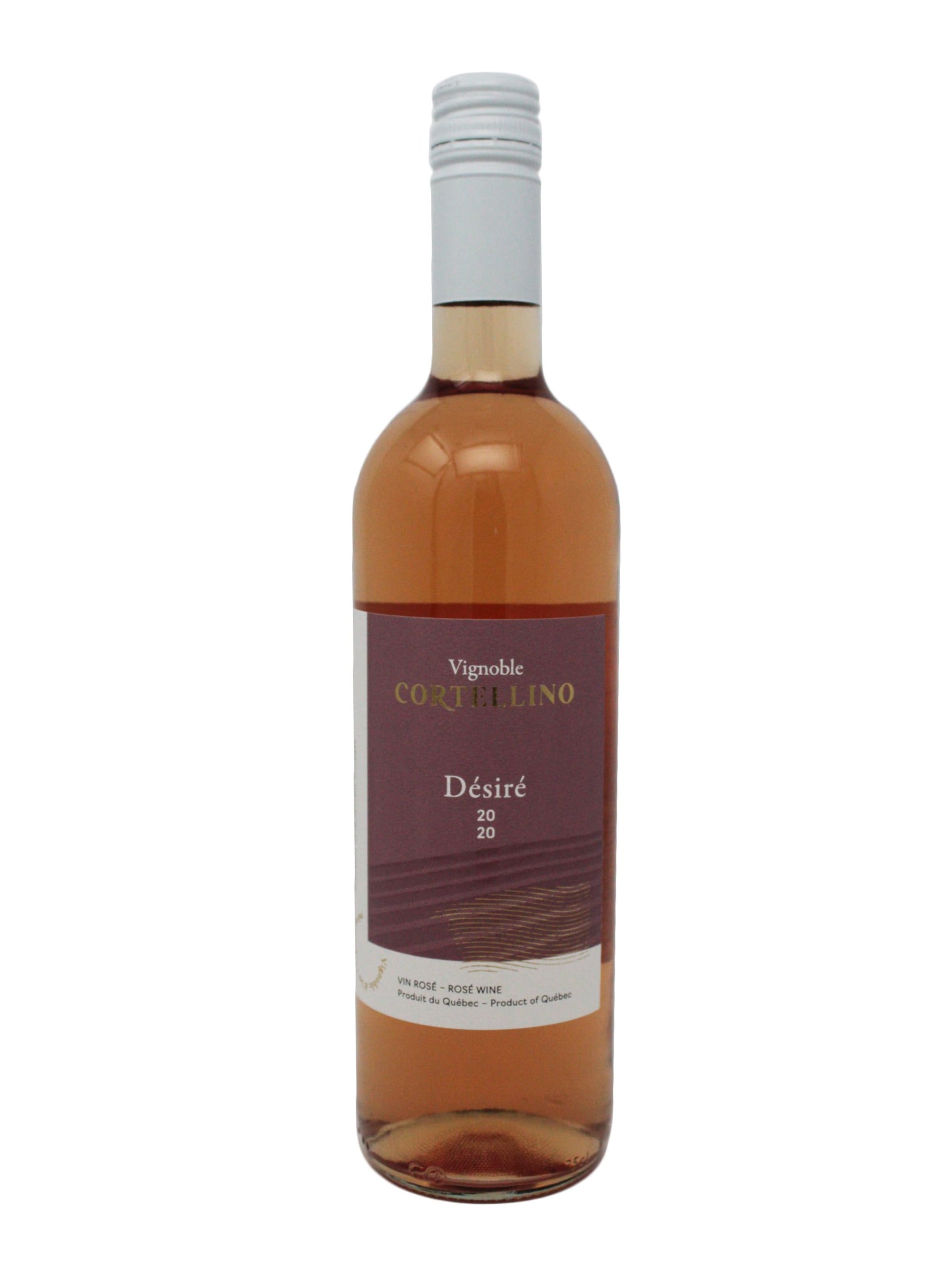 Vignoble Cortellino vin Désiré - Vin rosé du Vignoble Cortellino