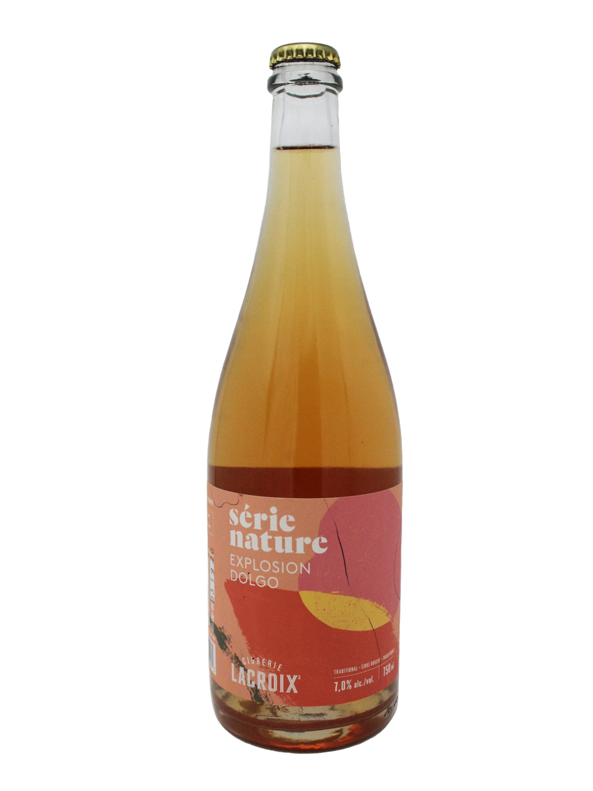 Cidrerie Lacroix Cidres Explosion Dolgo - Cidre Bouché de la Cidrerie Lacroix